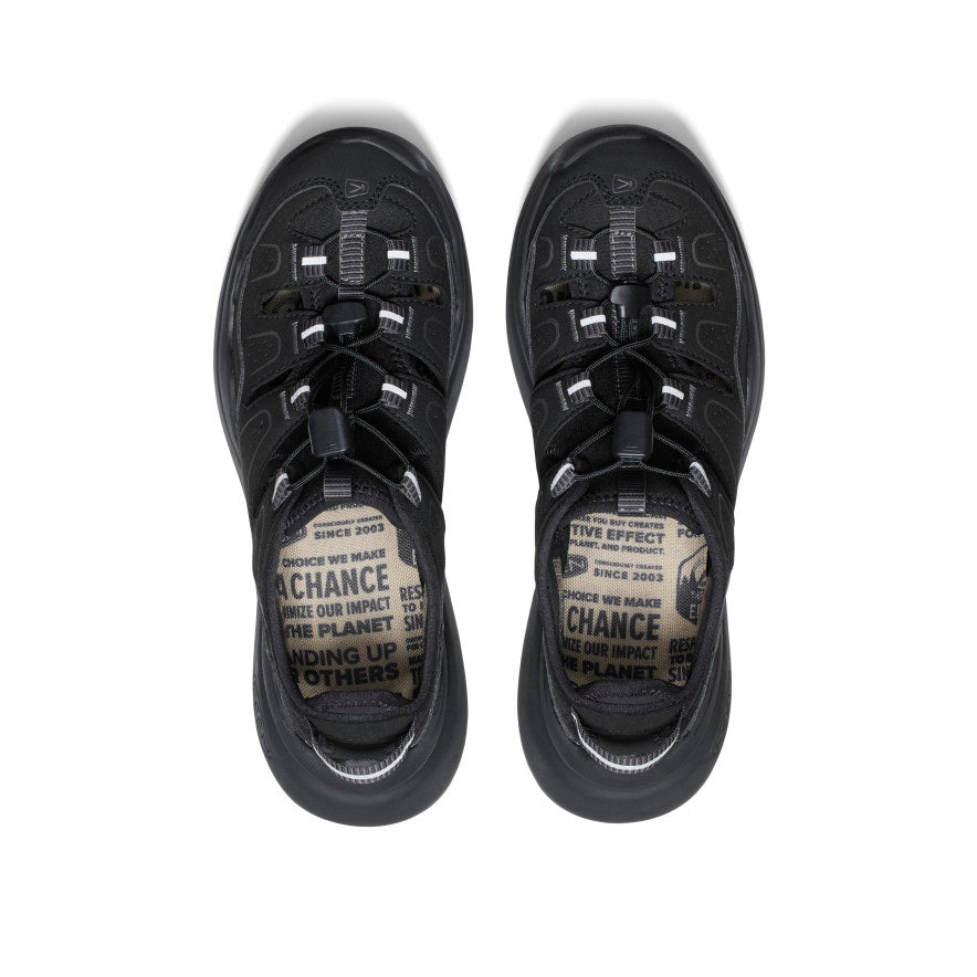 Women's WK450 Comfortable Walking Sandals - Black/Black | Perfect for Hiking, Travel & Everyday Wear