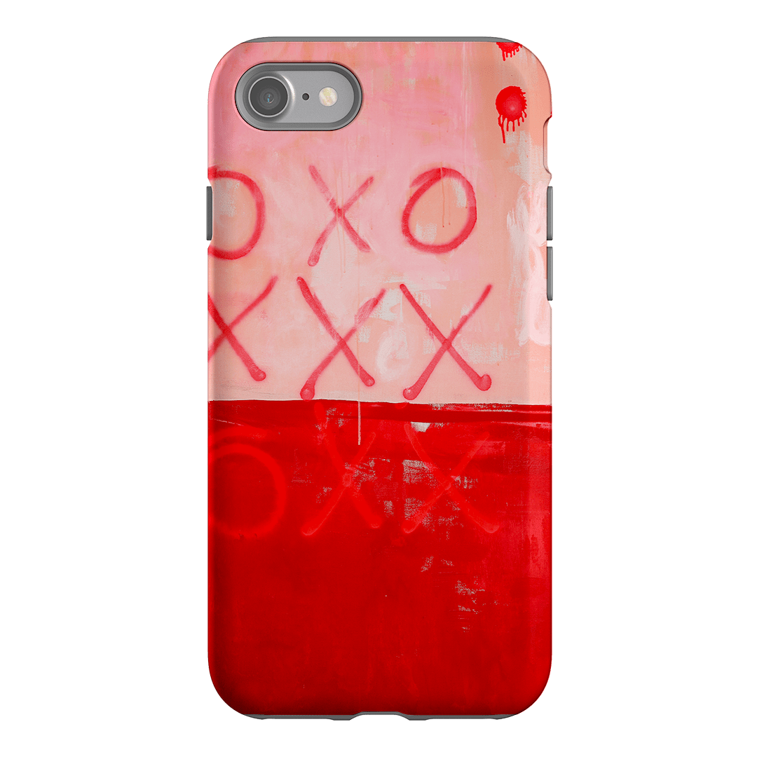Premium Xoxo Phone Case - Shockproof & Slim Design for iPhone 15/14/13/12/11 Pro Max - Trendy Cute Protective Cover for Everyday Use, Travel & Outdoor Activities