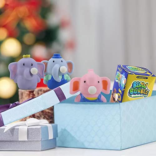 **3 Pack Cute Elephant Squeeze Fidget Toys - Stress Relief for Kids & Adults, Sensory Toys for Autism & ADHD, Non-Toxic Squishies for Anxiety Relief - Perfect for Home, Office, and Classroom Use**