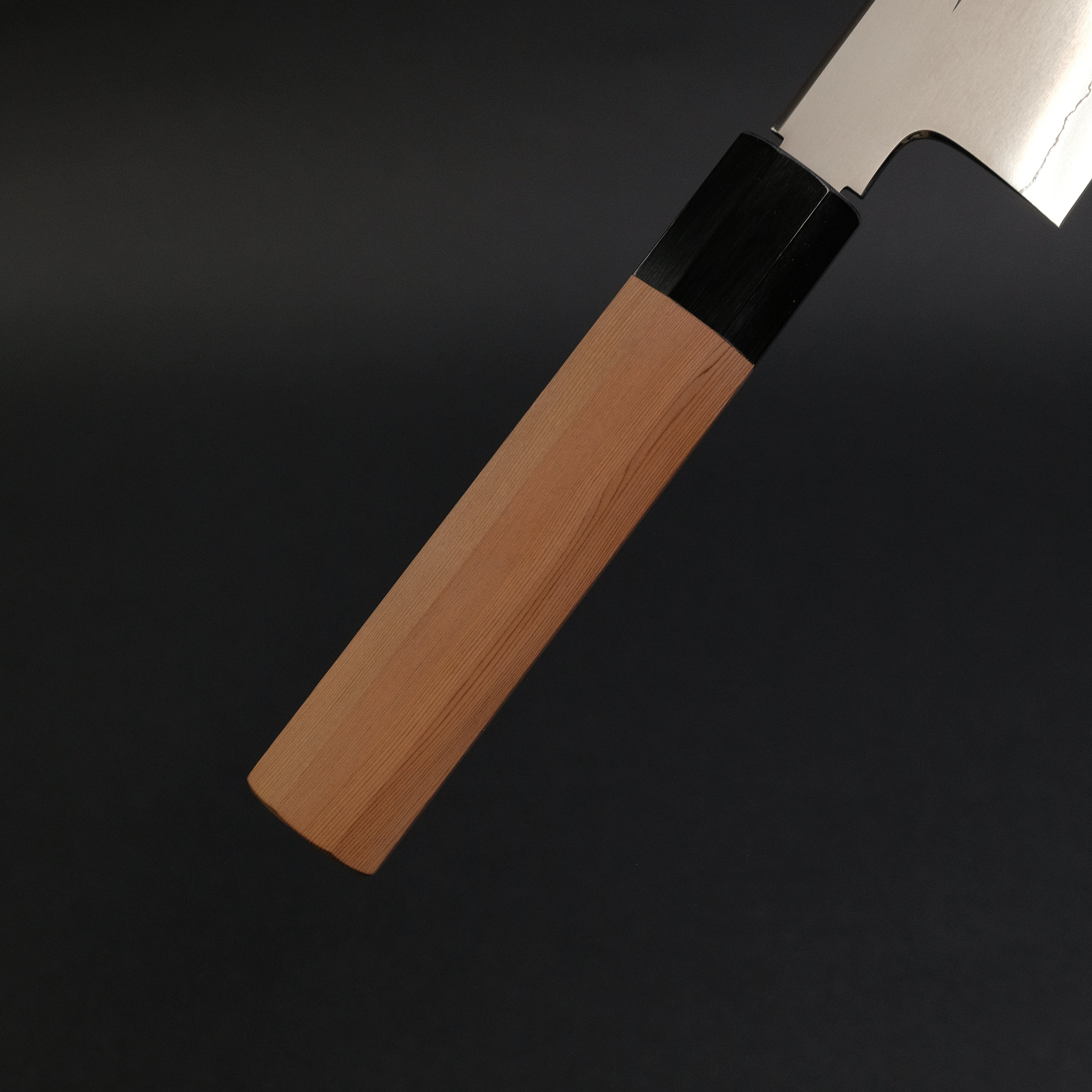 Premium Tetsujin Silver #3 Kasumi Kiritsuke Gyuto 210mm Japanese Chef Knife with Yakusugi Cedar Handle - Perfect for Sushi, Sashimi & Precision Vegetable Cutting