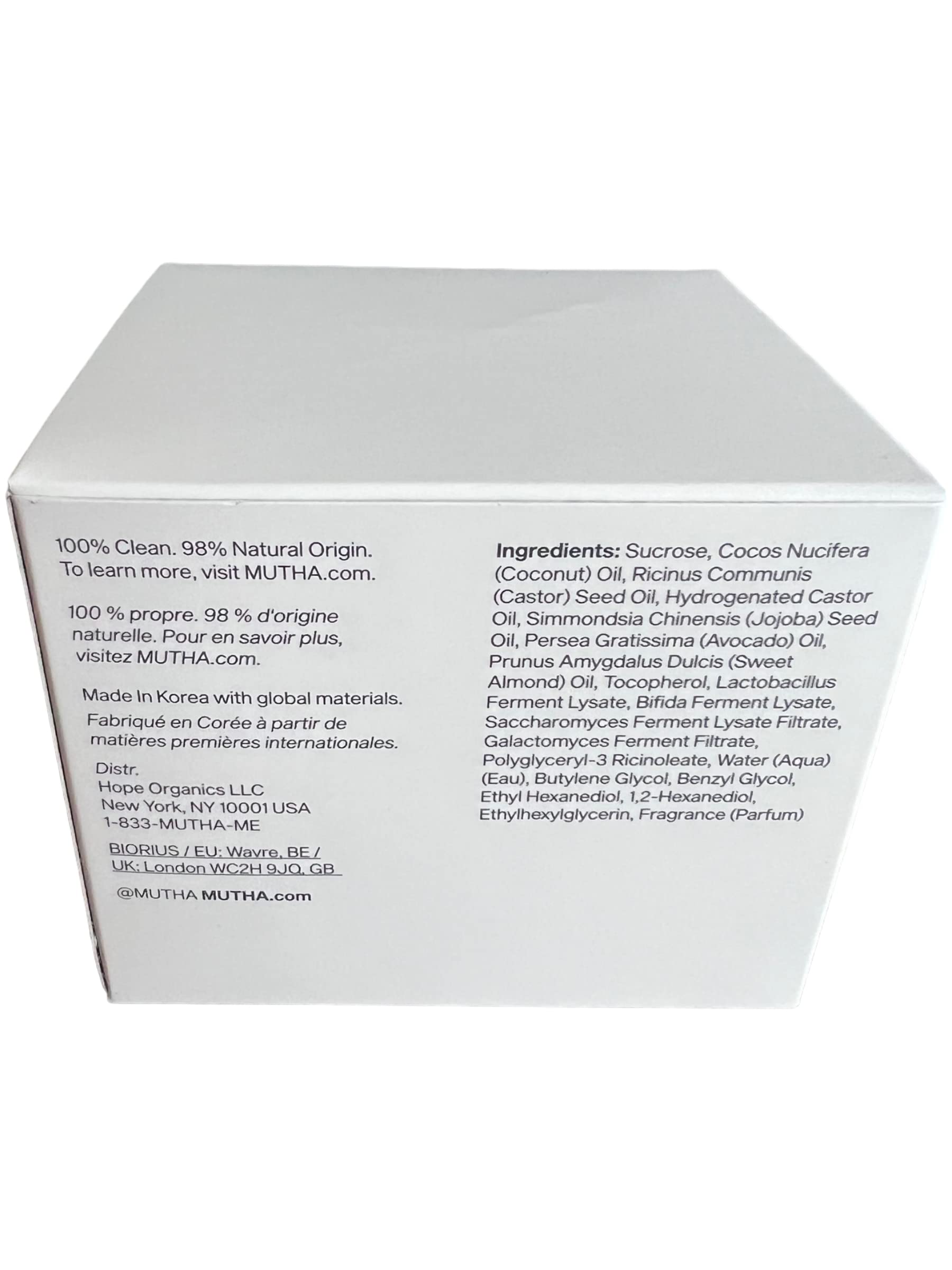 MUTHA THE NUDIST Body Scrub - Exfoliating & Hydrating Skincare for Smooth, Glowing Skin | Perfect for Dry Skin & Pre-Shave Prep