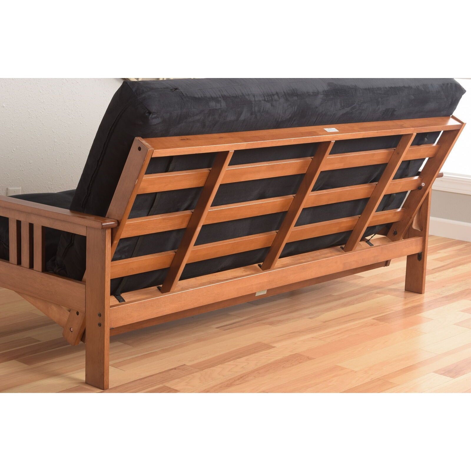 Premium Monterey Futon Frame - Convertible Sofa Bed with Sturdy Metal Frame for Small Spaces - Perfect for Guest Rooms, Apartments & Dorm Rooms