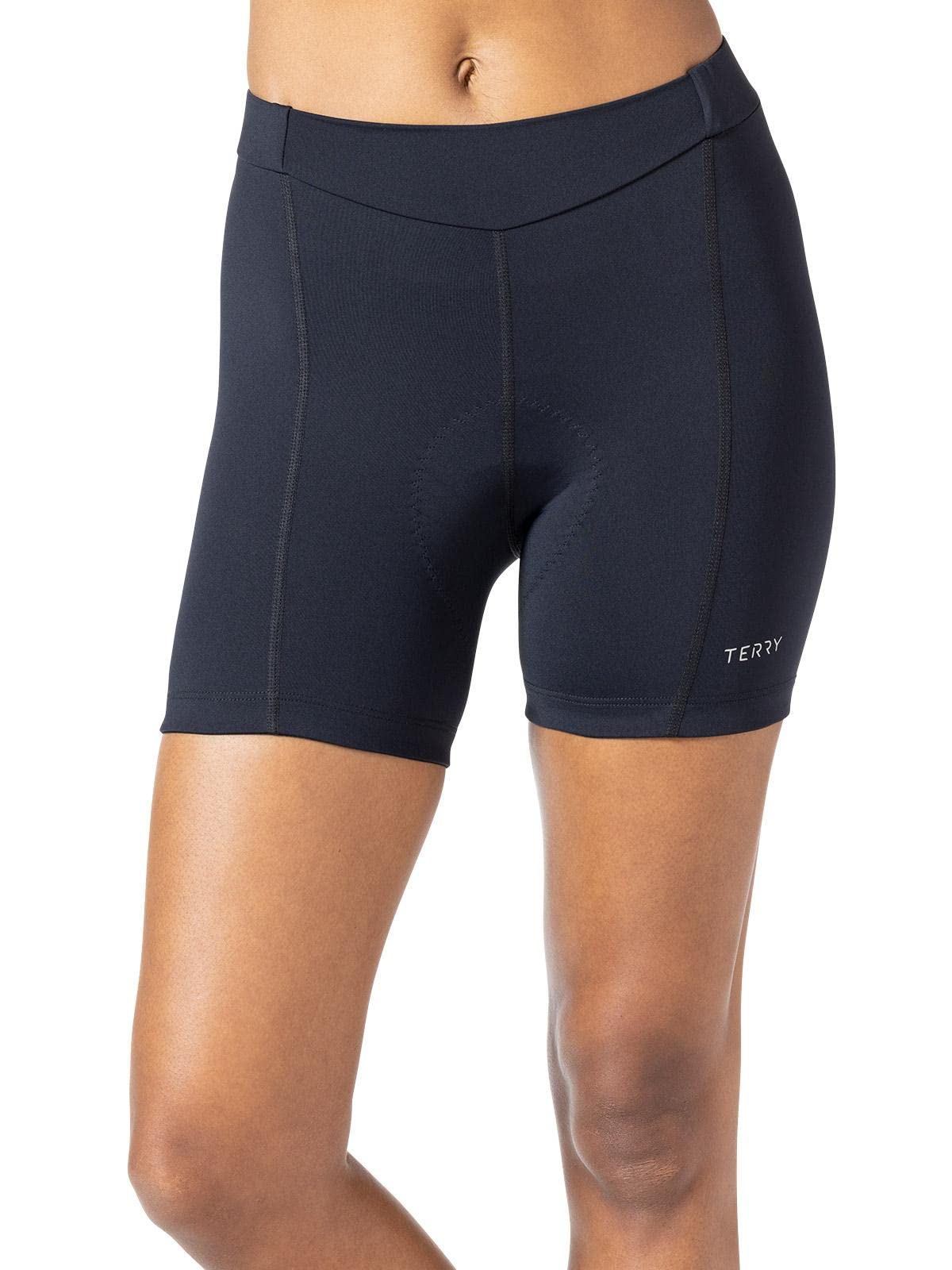 Women's Terry Bike Shorts with Padded Liner - 5
