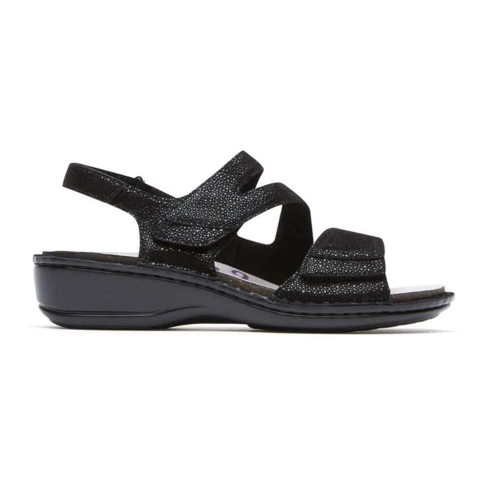 Aravon Women's Comfortable Heeled Sandals - Stylish & Supportive Dress Shoes for Work, Wedding & Summer Outfits