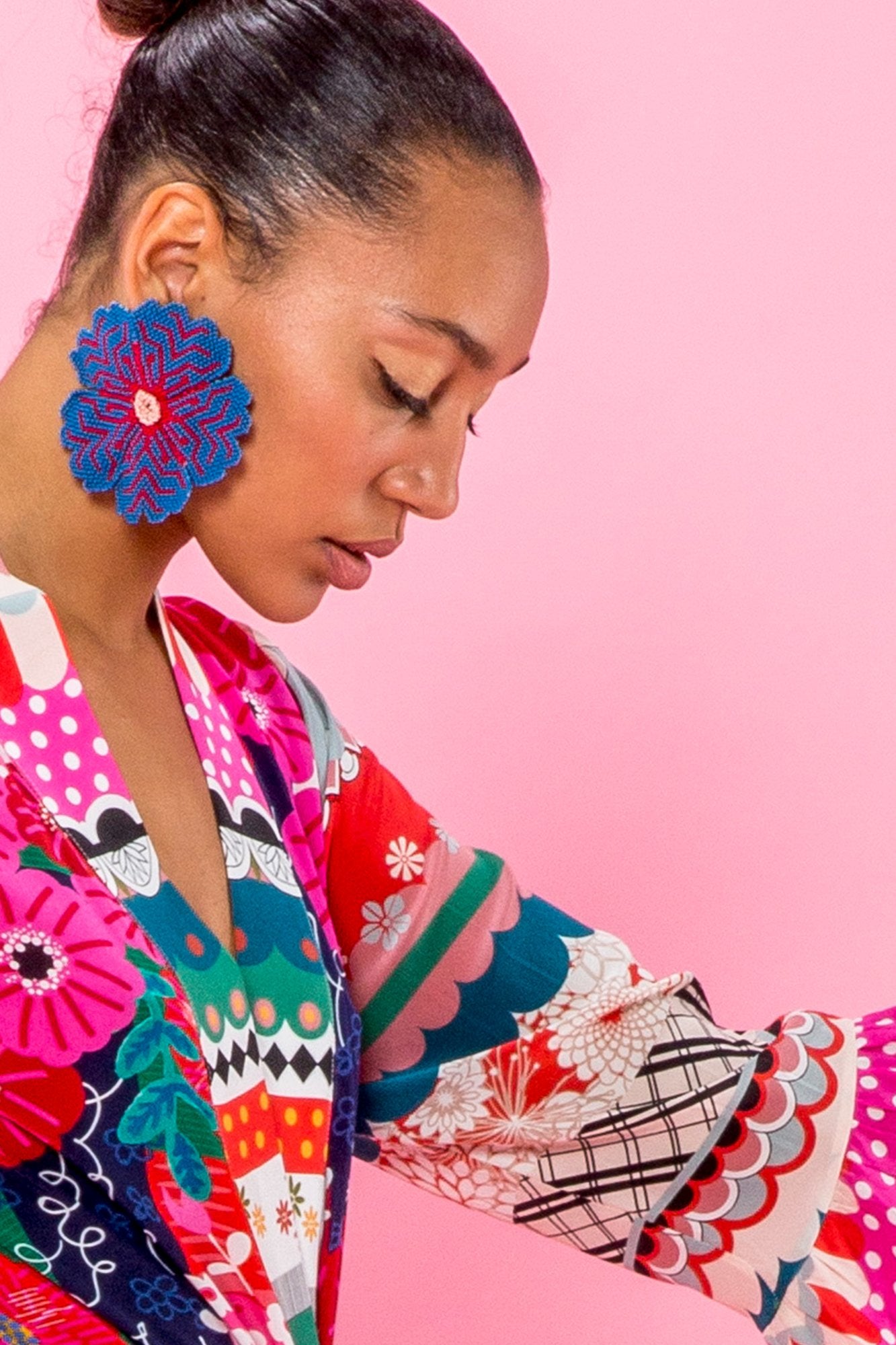 Handmade Huichol Beaded Earrings - Colorful Mexican Artisan Jewelry for Women - Perfect for Festivals, Boho Outfits & Gift Giving
