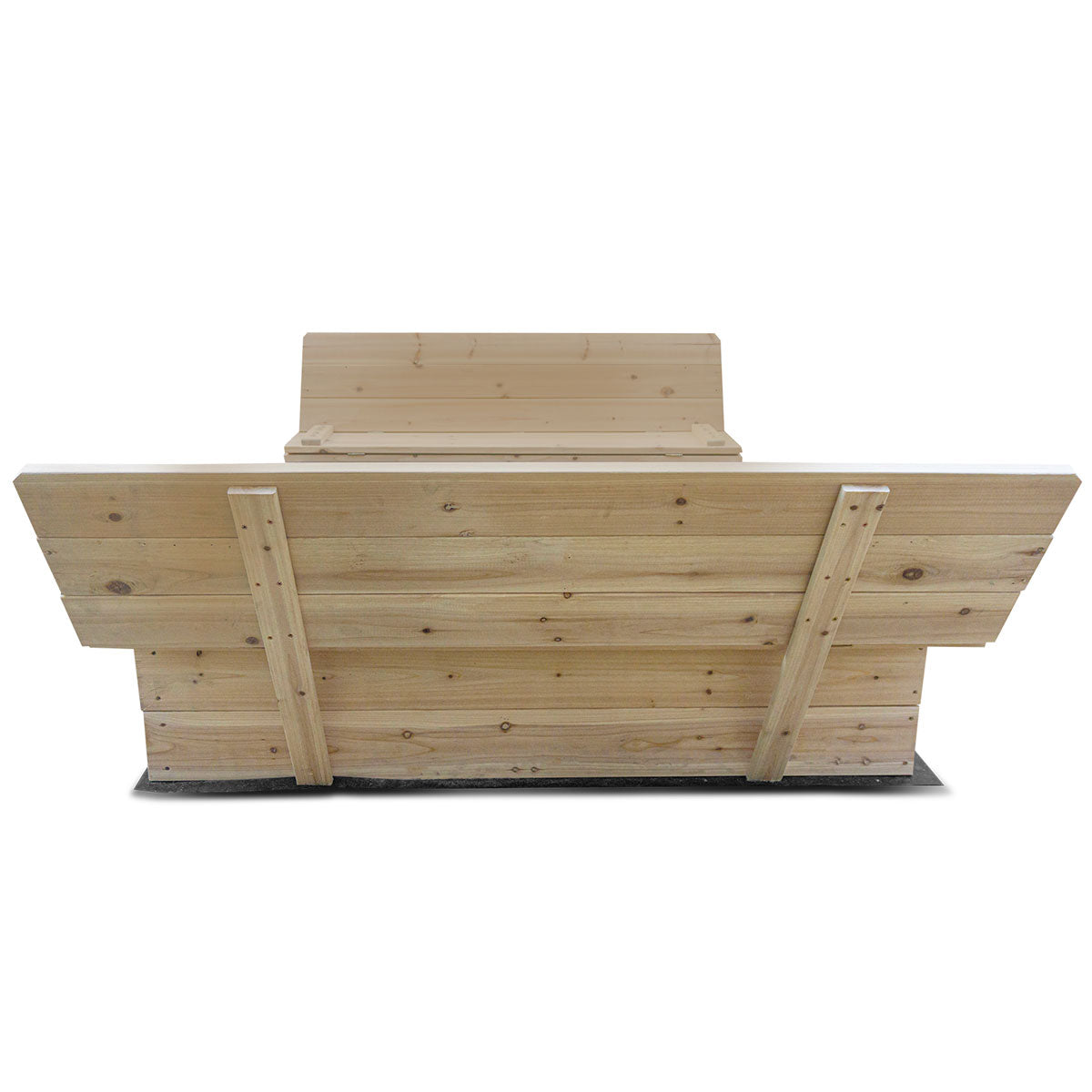Strongbox XL Square Sandbox for Kids - Durable Outdoor Sandpit for Playground, Backyard & Beach - Perfect for Sand Play & Sensory Activities
