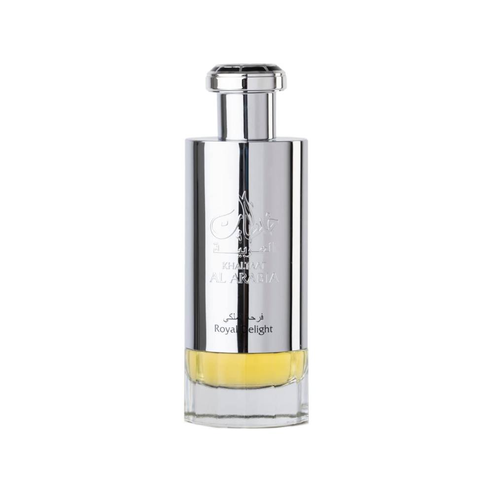 Khaltat Al Arabia Royal Delight Silver EDP Perfume 100ml - Luxurious Arabian Fragrance for Women, Long-Lasting Eau De Parfum, Perfect for Evening Events & Special Occasions