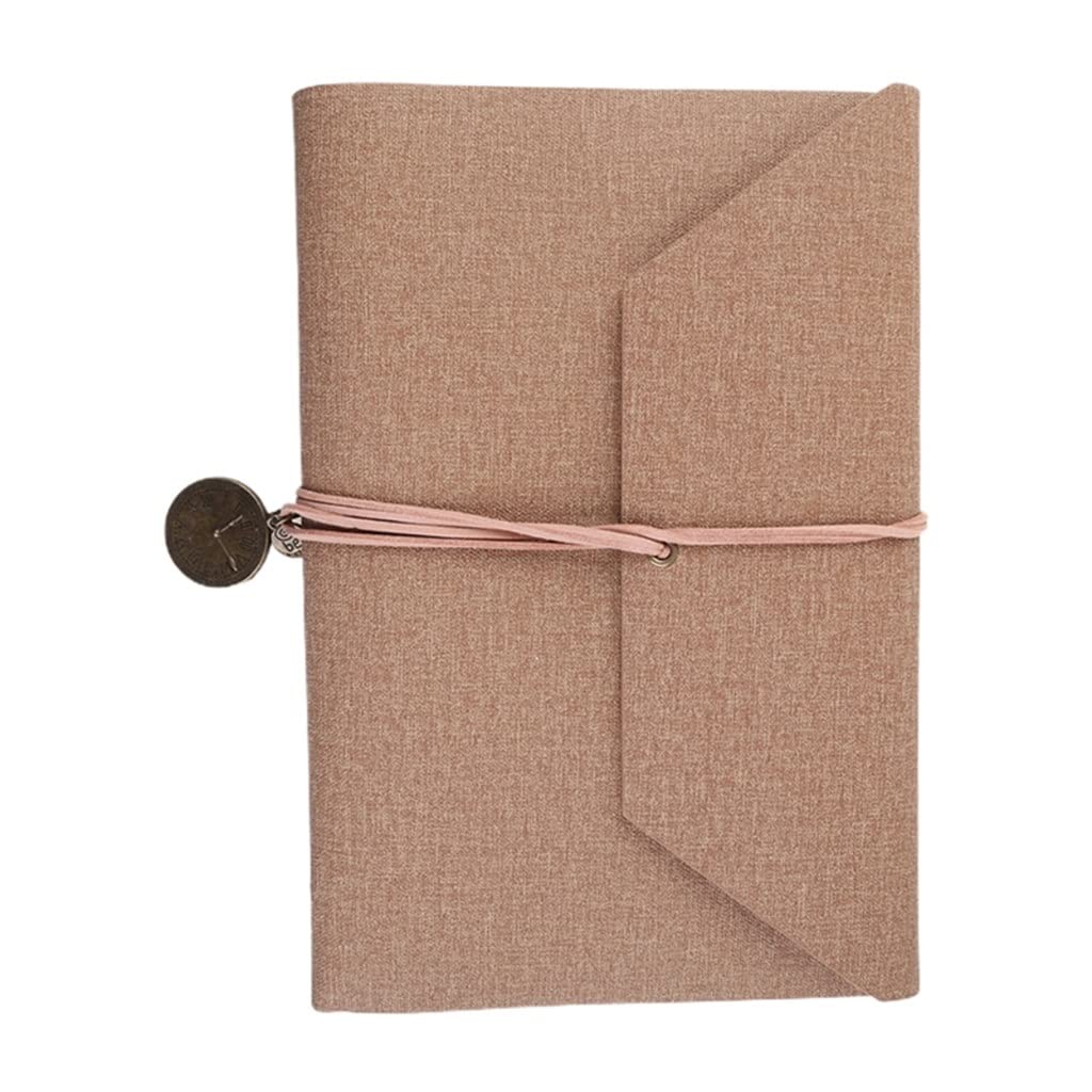 Premium A5 Loose-Leaf Tri-Fold Travel Notebook - PU Leather Scrapbook & Multi-Purpose Notepad for Journaling, Planning & Note-Taking (Color: C, One Size) - Perfect for Travel, Office & School Organization