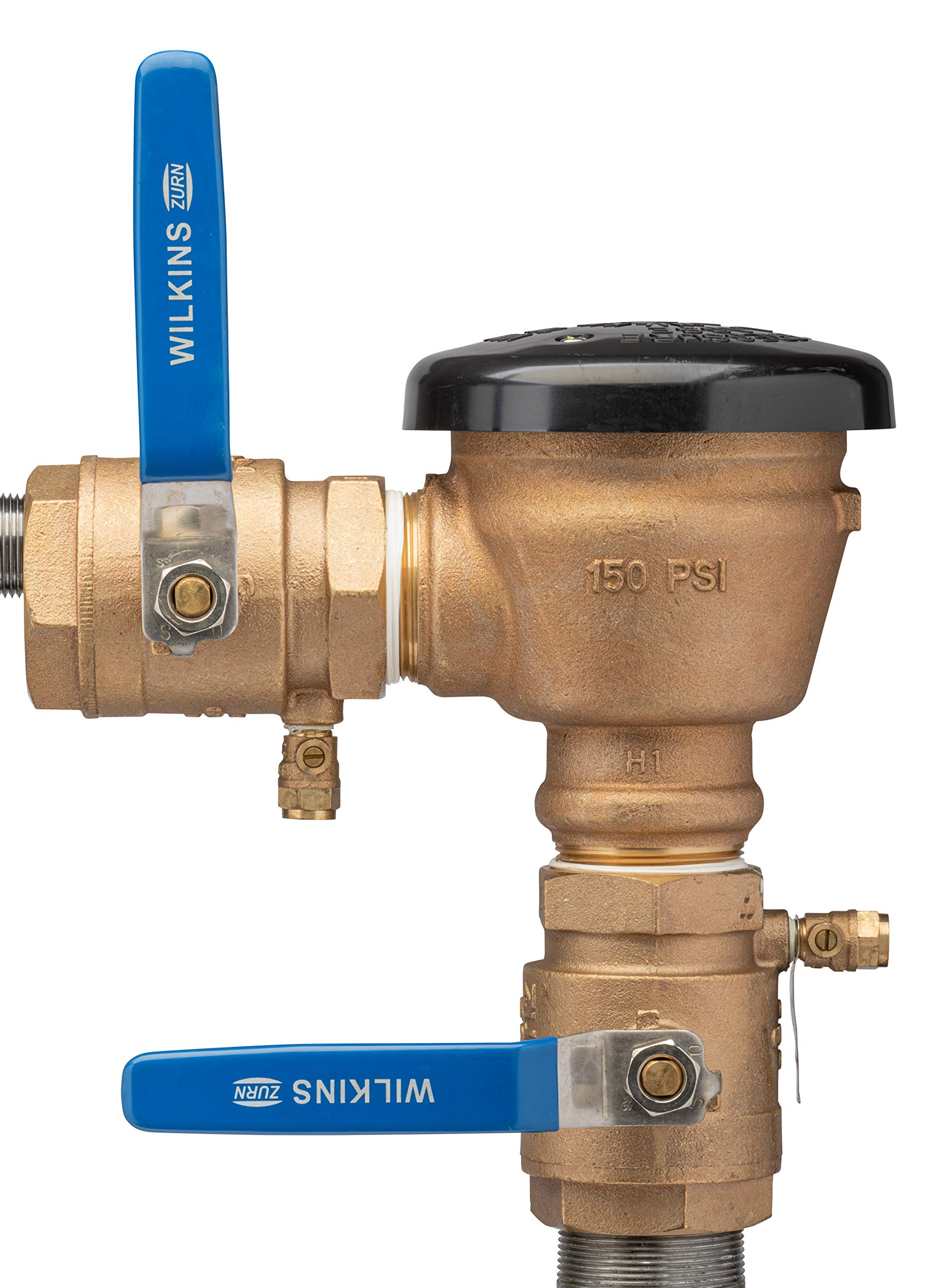 Zurn Wilkins 2-720A 2-Inch 720A Pressure Vacuum Breaker Assembly - Backflow Preventer for Irrigation Systems & Water Supply Protection