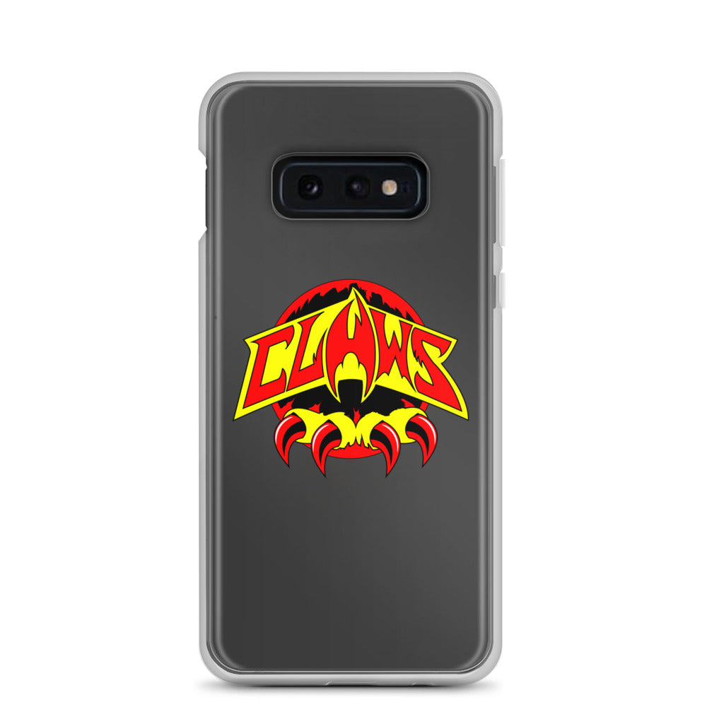 Zoo Jitsu Fighters CLAWS Logo Clear Protective Case for Samsung Galaxy - Perfect for Gaming, Sports & Everyday Use