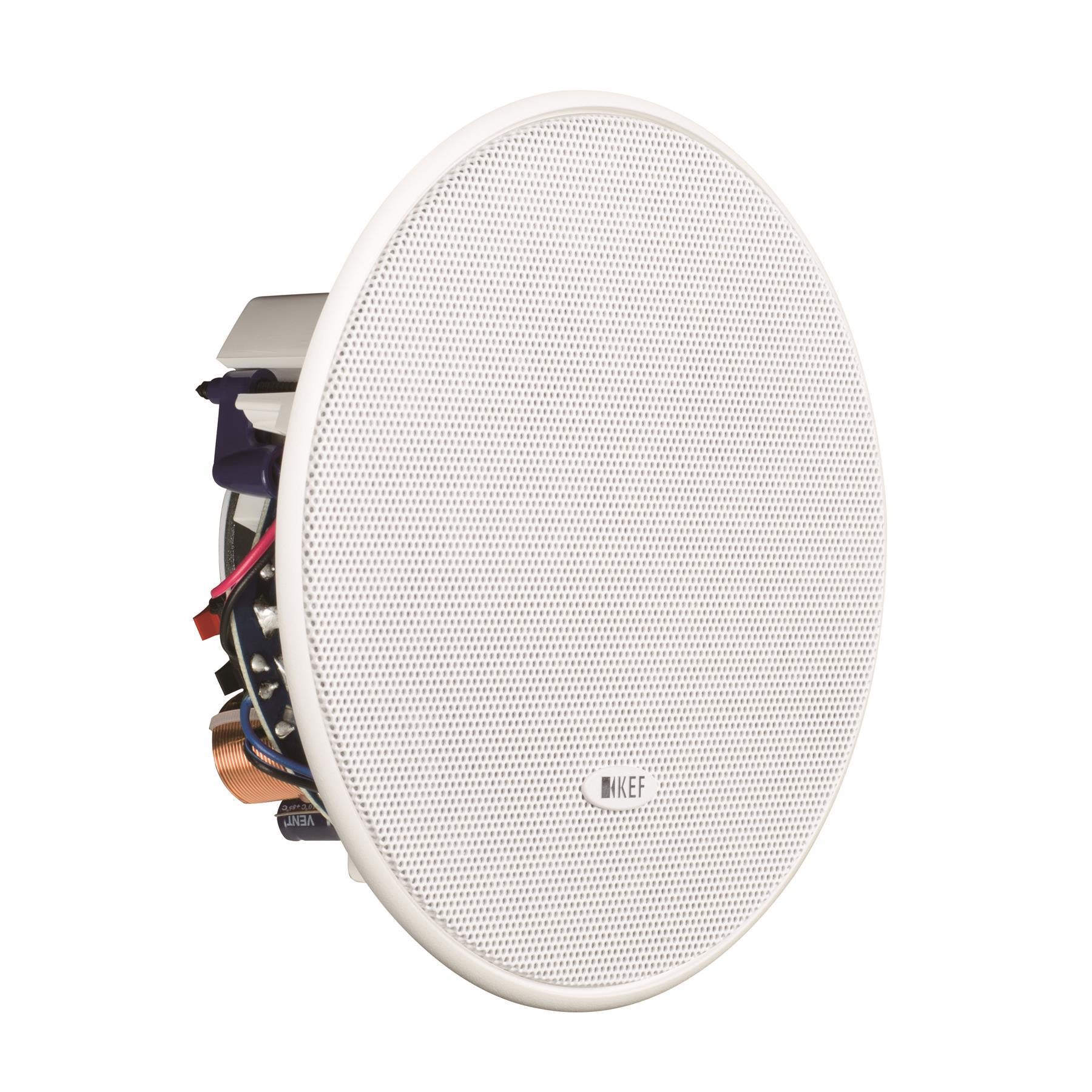 KEF Ci130ER Ci E Series In-Ceiling Speakers (Pair) - Premium Sound for Home Theater & Multi-Room Audio Systems
