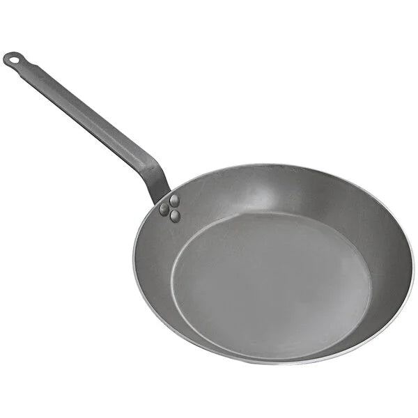 De Buyer Carbone Plus 8-Inch Carbon Steel Fry Pan - Professional French Skillet for Searing, Frying & Cooking - Perfect for Home Chefs & Restaurant Use