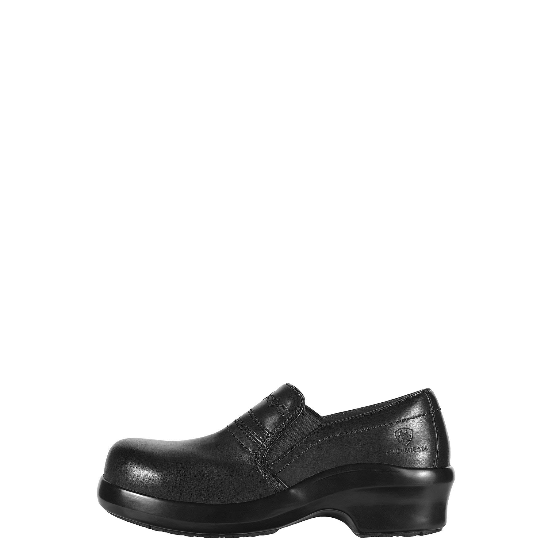 ARIAT Women's Expert Safety Clog SD Composite Toe - Slip Resistant Work Shoes for Nurses, Chefs & Industrial Workers - Comfortable Non-Slip Clogs for Healthcare, Food Service & Construction
