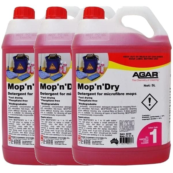 Fast-Drying Agar Mop Detergent - Quick Dry Floor Cleaner for Hardwood, Tile & Laminate - Perfect for Homes, Offices & High-Traffic Areas