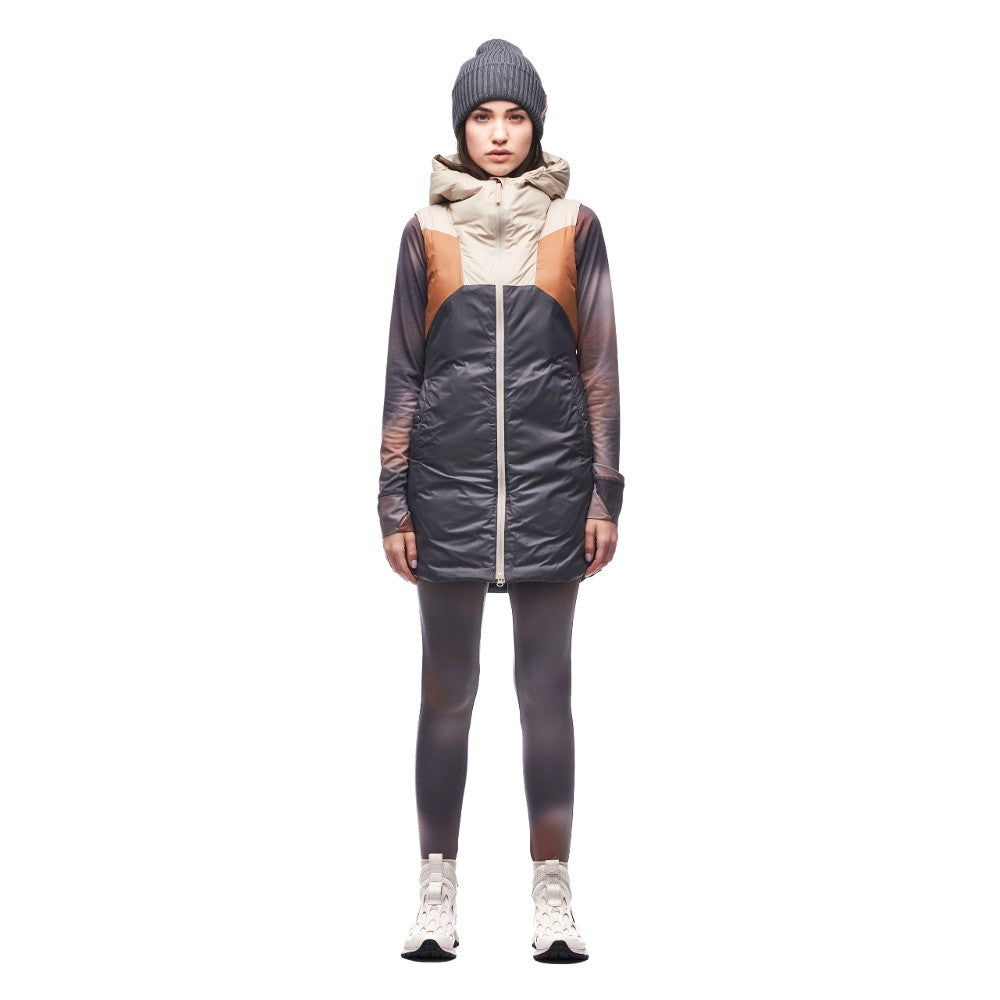 Indyeva Full Zip Down Vest for Women - Lightweight Warm Winter Puffer Jacket - Perfect for Outdoor Hiking, Camping & Travel