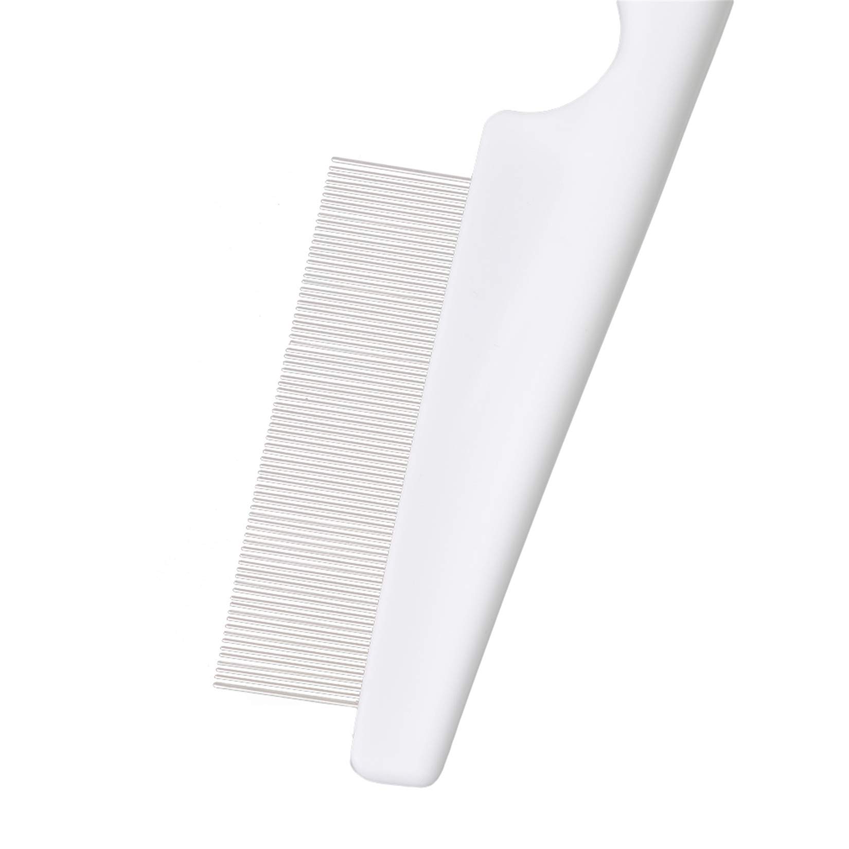 Pet Flea Comb - Dense Tooth Grooming Tool for Dogs & Cats at Home