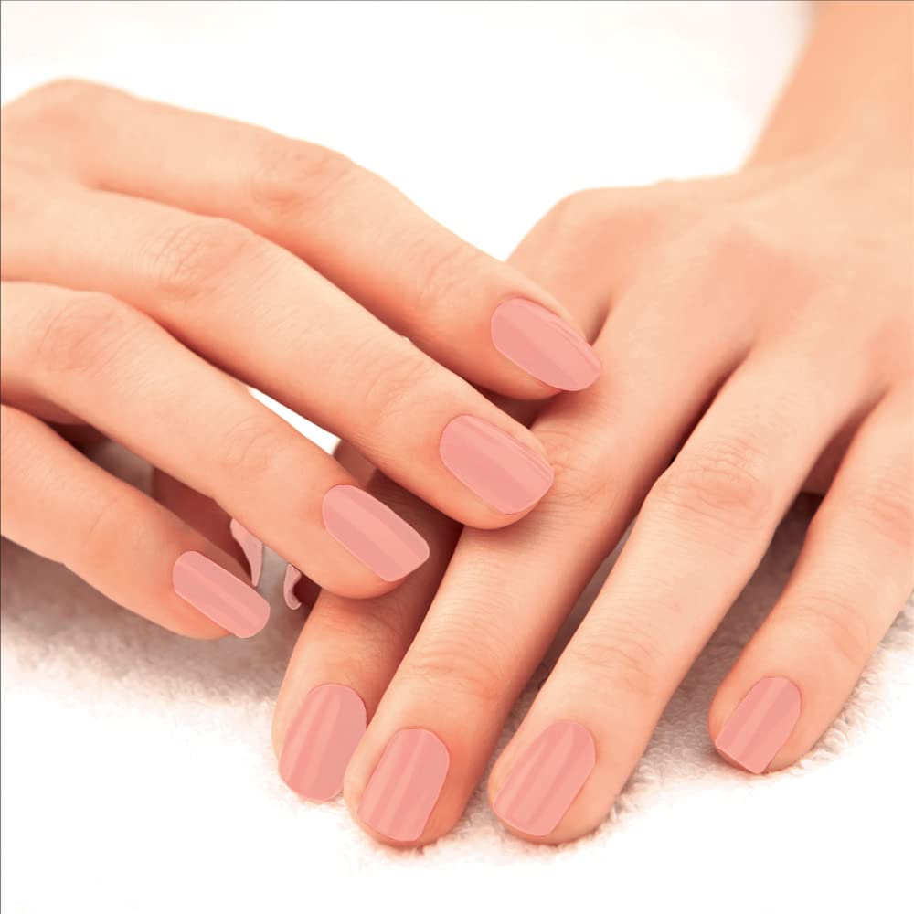 LAKMÉ 9To5 P+G Glossy Finish Nail Polish in Peach - 6ml Long-Lasting Nail Candy for Work & Everyday Wear | Perfect for Office, Parties & Special Occasions