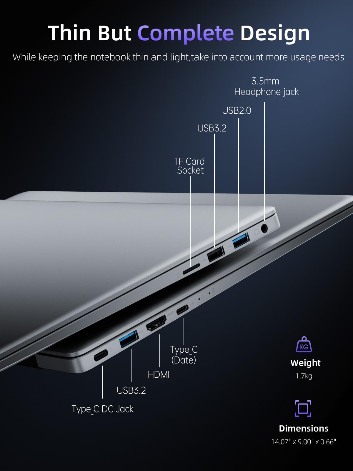 ACEMAGIC 15.6-inch Laptop with Intel N95 Processor, 16GB DDR4 RAM, 512GB SSD, Windows 11, IPS FHD Display - Ideal for Home, Office & Remote Work