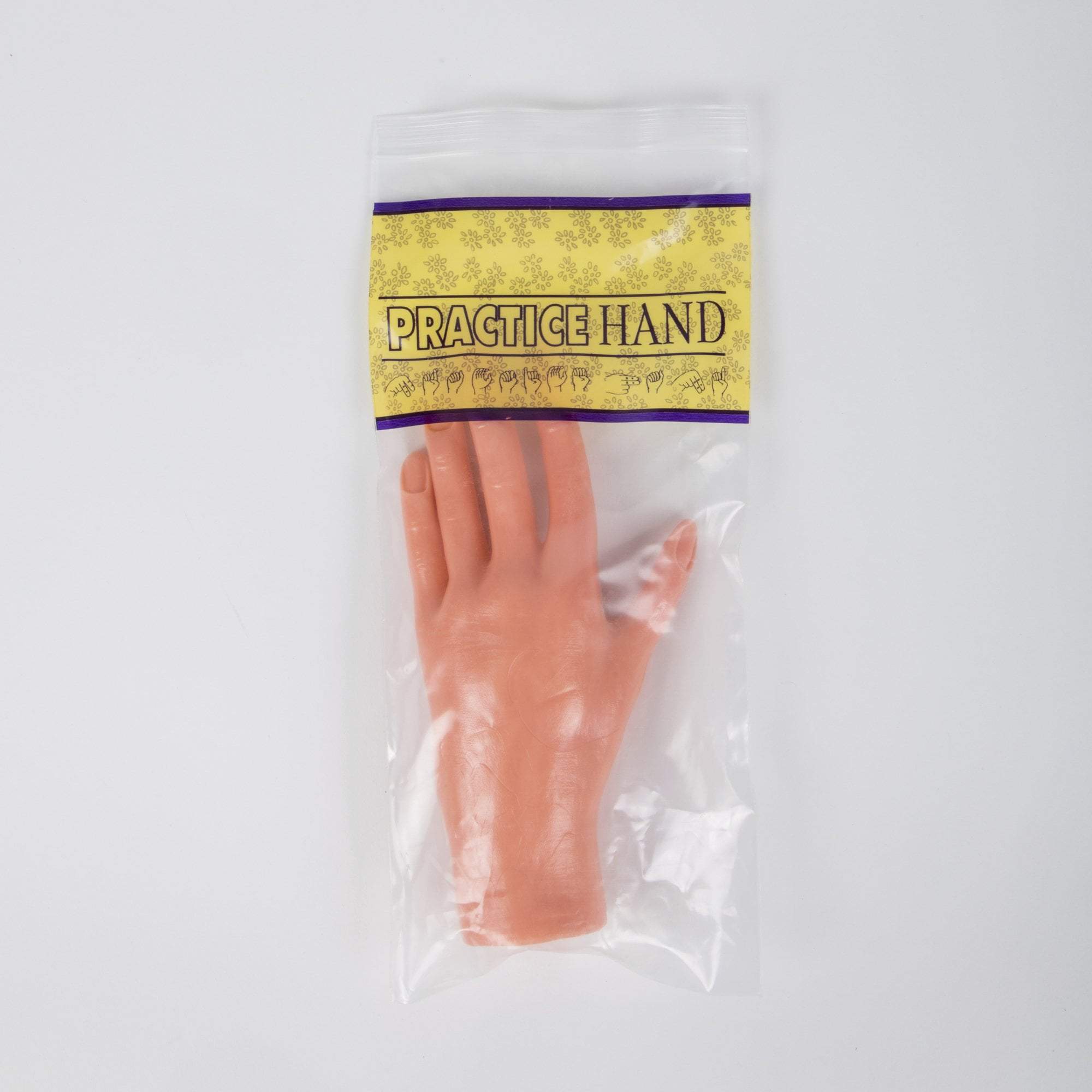 Adjustable Finger Training Hand - Basic Practice Hand for Rehabilitation & Physical Therapy - Perfect for Hand Exercise, Recovery & Strength Training