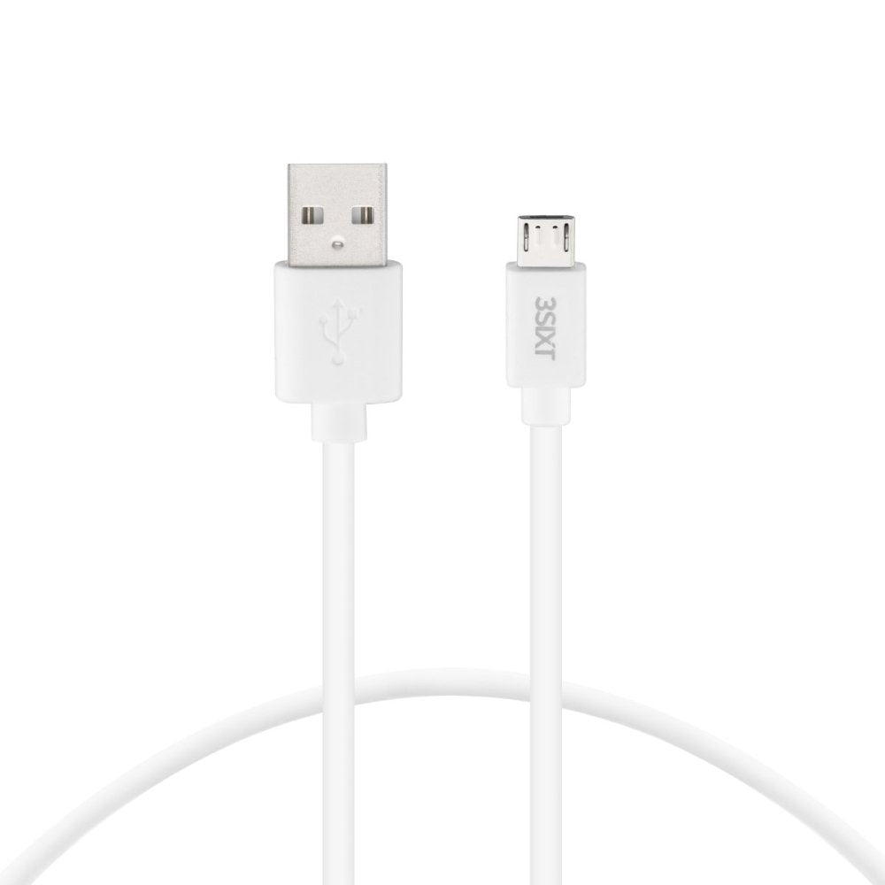 3sixT Fast Wall Charger with 5.4A Output & 1m Micro USB Cable - Quick Charge for Smartphones, Tablets, Power Banks - Perfect for Home, Office, Travel Charging Needs