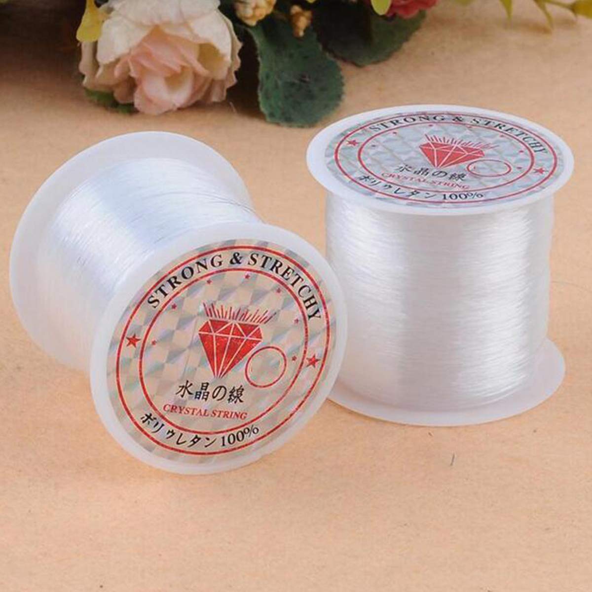 Premium Monofilament Fishing Line - 1000 Yard Clear Nylon Fishing Wire for Freshwater & Saltwater - Strong & Durable Fishing Thread for Bass, Trout, and Saltwater Game Fish - Ideal for Casting, Trolling, and Shore Fishing
