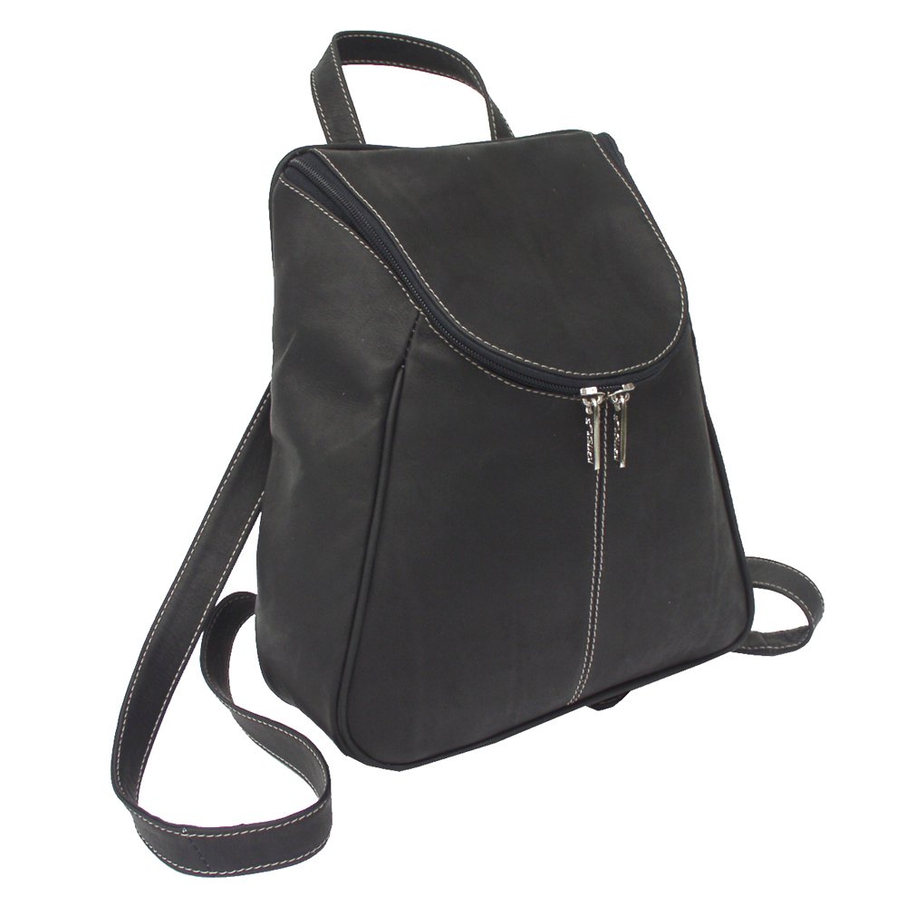 U-Zip Backpack - Waterproof Travel Backpack for Men & Women, Durable Black Daypack for Hiking, School, Work & Commuting - One Size Fits All