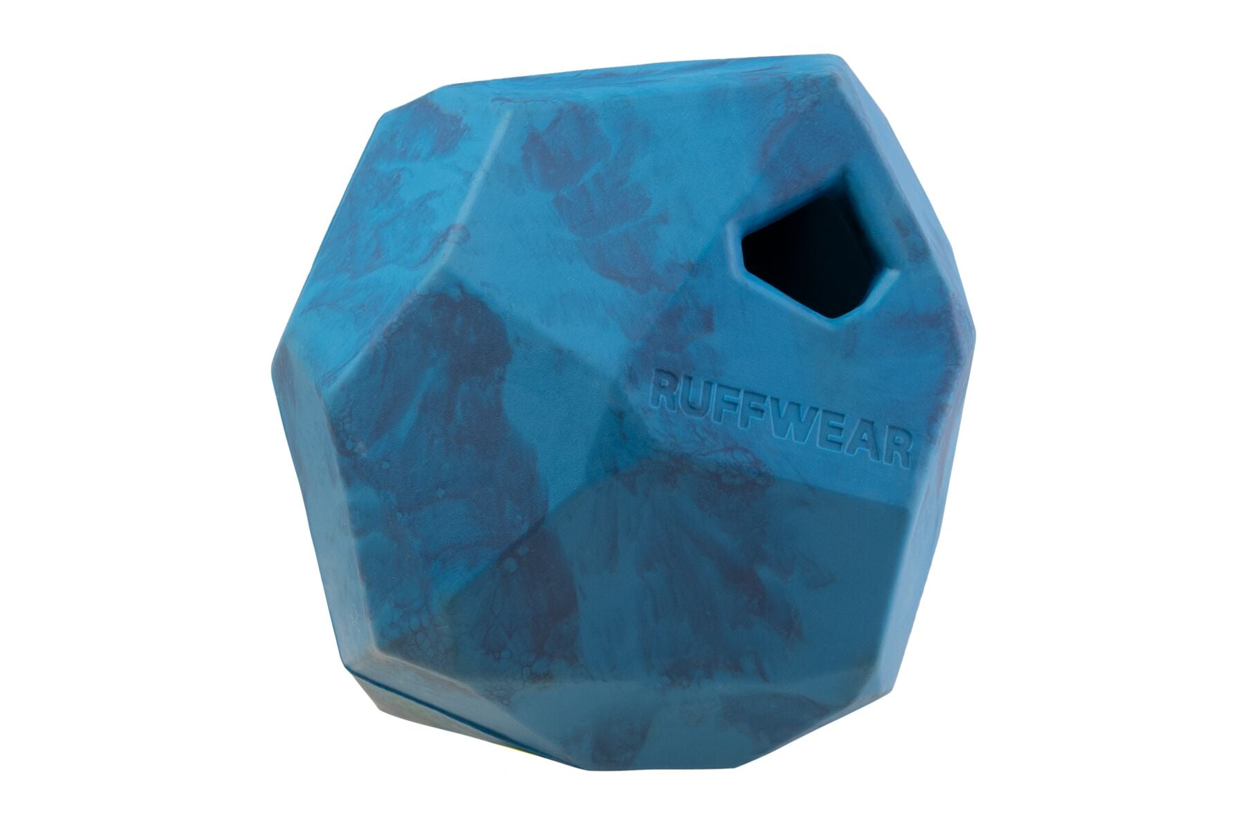 Ruffwear® Gnawt a Rock® Blue Pool Dog Food Dispenser - Slow Feeder for Medium & Large Dogs - Perfect for Outdoor Adventures, Hiking & Travel