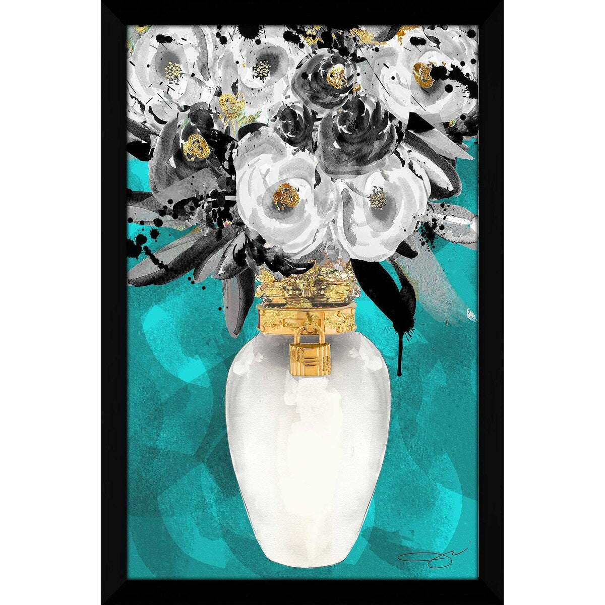Always Fresh Blue by Jodi - Premium Acrylic Wall Art Print for Home & Office Decor - Perfect for Living Room, Bedroom, or Gift Giving