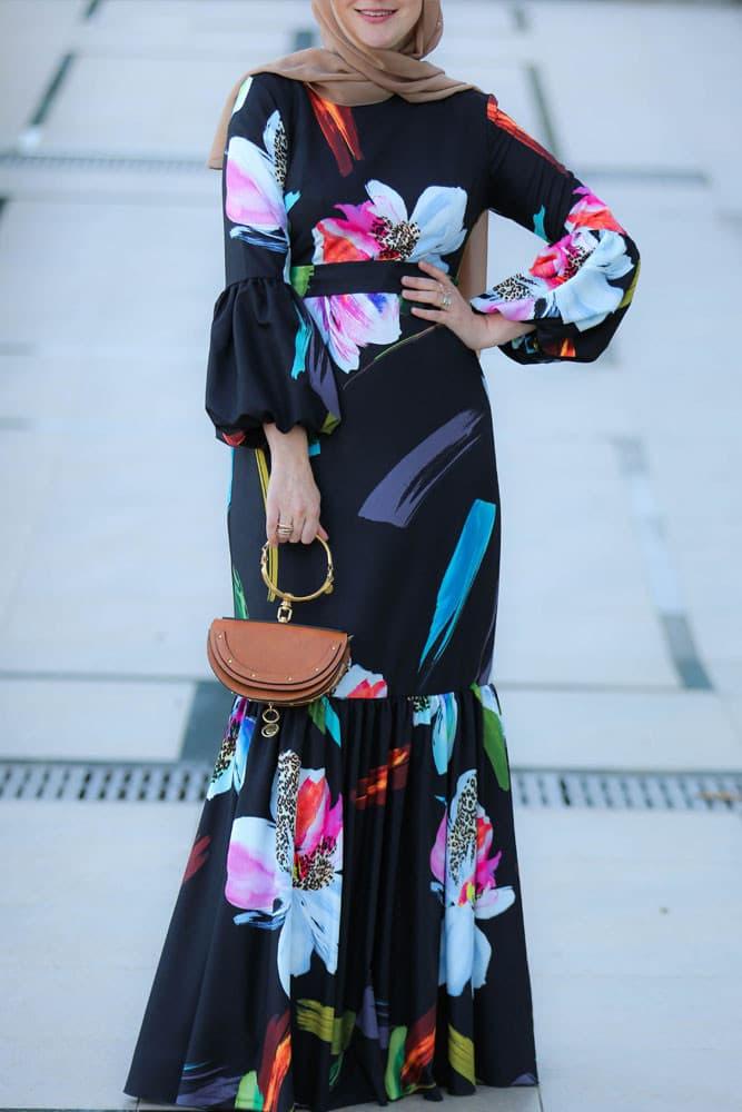 Elegant Modest Party Dress for Women - Perfect for Weddings, Church Events & Special Occasions