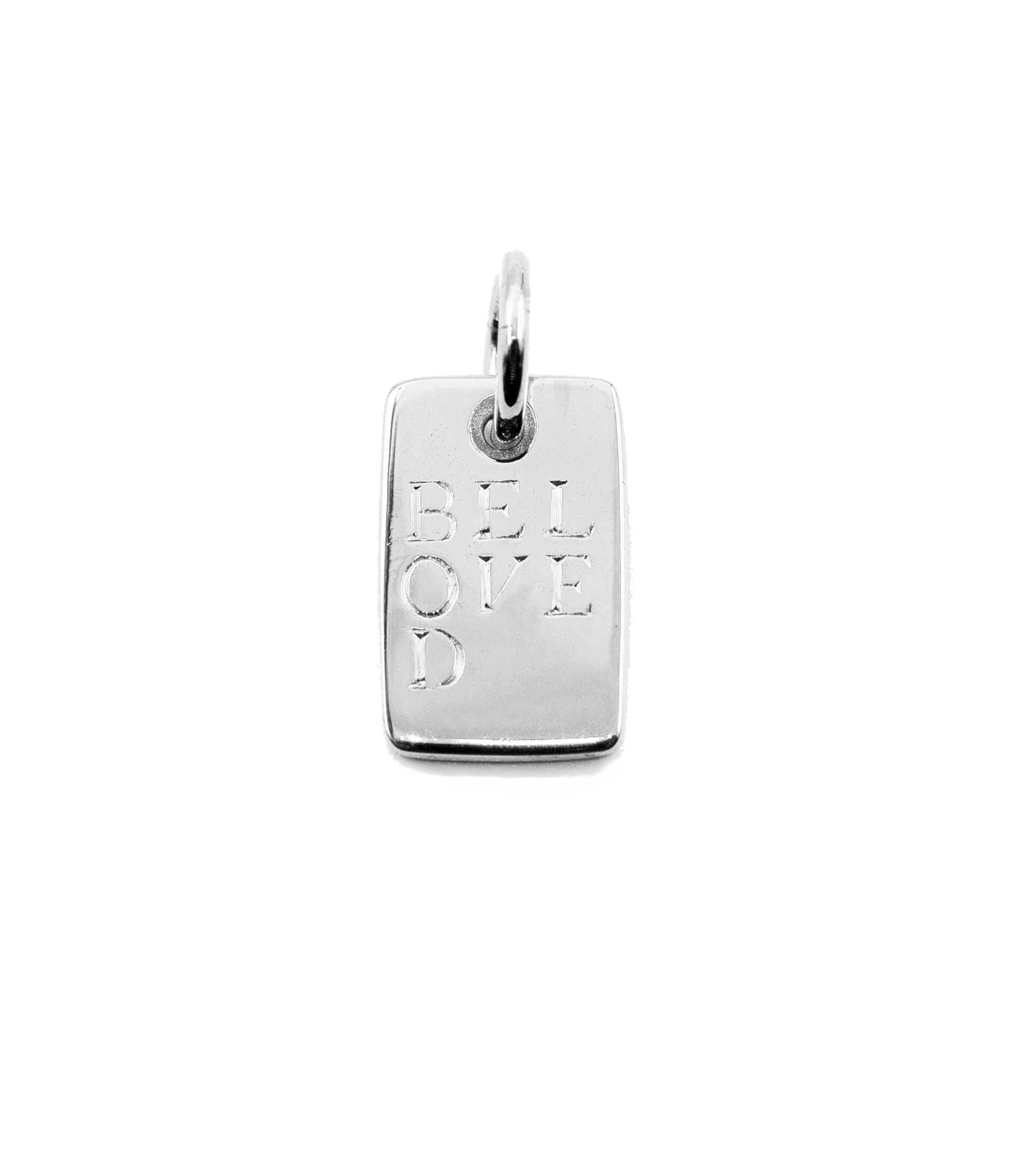 Personalized Engravable Small White Gold Ingot Bar - Perfect for Jewelry Making, Gifts & Keepsakes