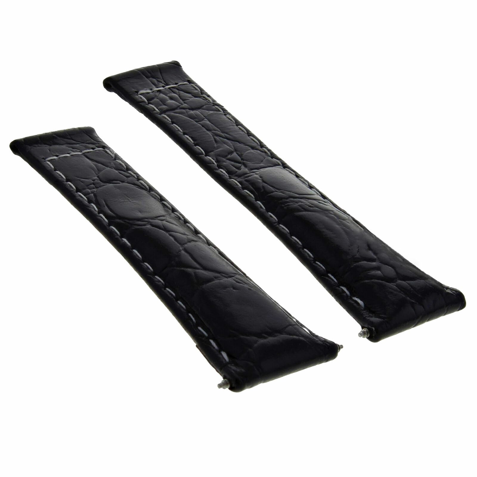 Genuine Leather Watch Band for Rolex Daytona Regular #3Ds - Black, Tan, Green Steel Replacement Strap | Durable & Comfortable for Daily Wear, Business, and Casual Occasions