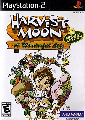 Harvest Moon A Wonderful Life Special Edition - PS2 Game for PlayStation 2 | Farming Simulation RPG | Perfect for Relaxing Gameplay & Nostalgic Gamers