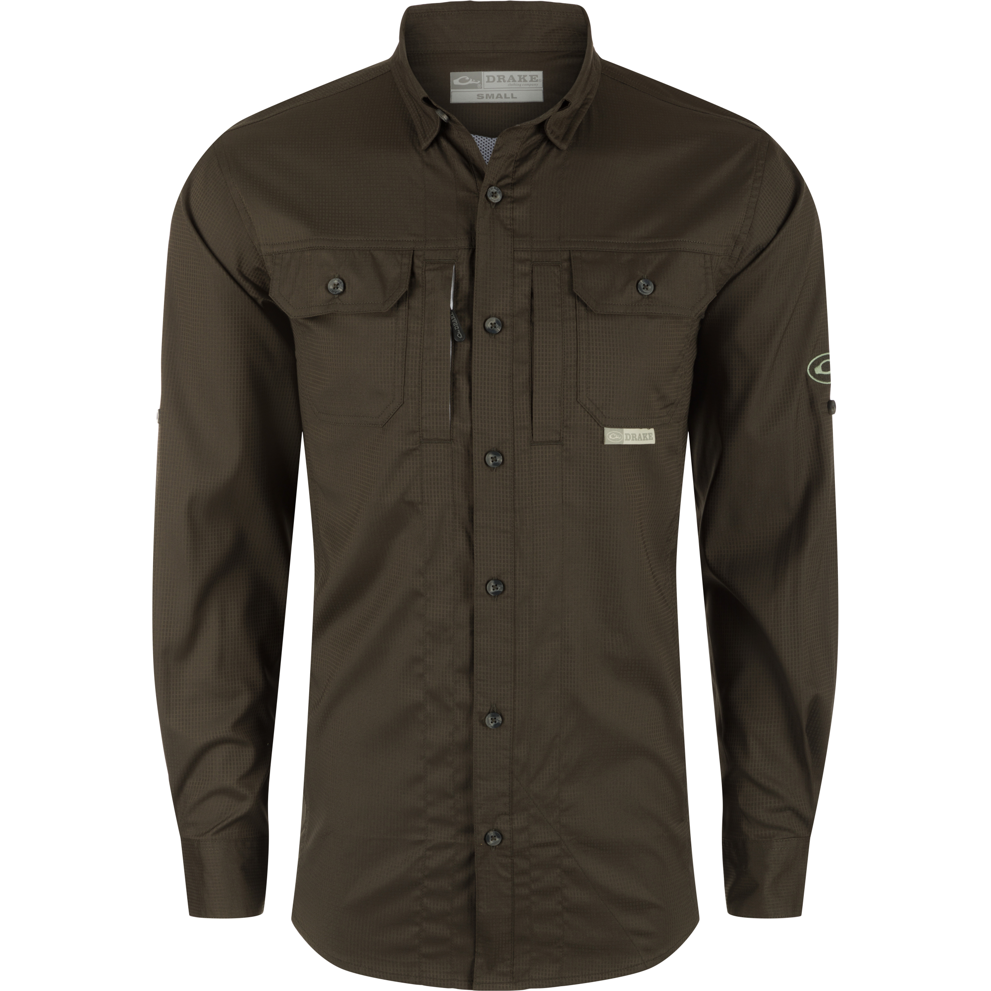 Wingshooter's Trey Dobby Button Down Long Sleeve Shirt for Men - Comfortable Hunting & Outdoor Casual Wear