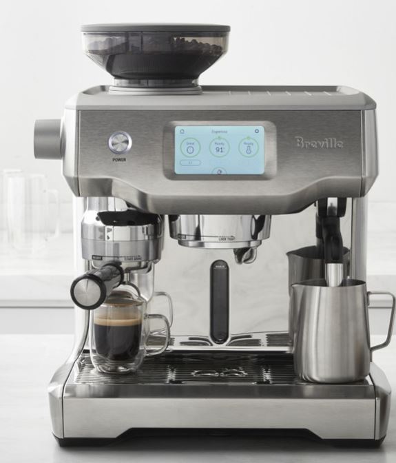 Breville Oracle Touch Espresso Machine - Premium Automatic Coffee Maker for Home Baristas | Perfect for Espresso, Latte & Cappuccino Lovers | Compact Design for Kitchen Countertops