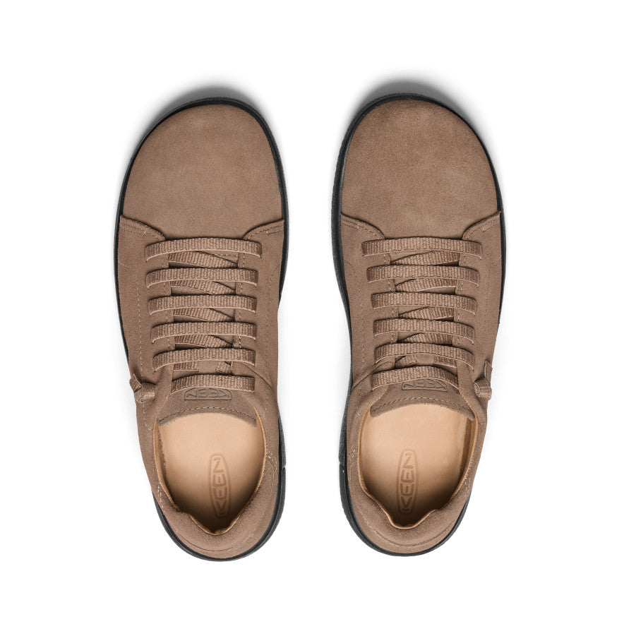 Men's KNX Suede Lace-Up Shoes - Comfortable & Stylish Sneakers in Caribou/Black | Perfect for Casual Wear, Walking & Everyday Outfits