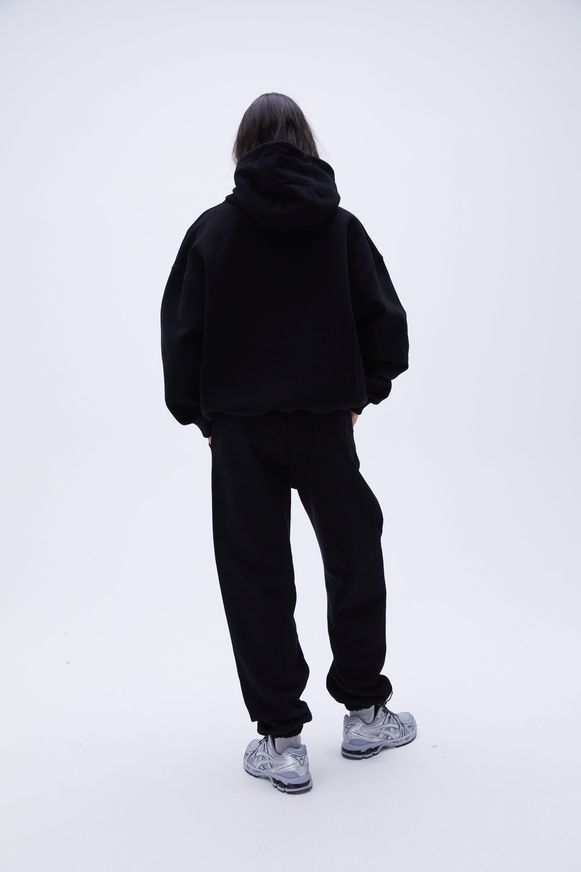 ADA Oversized Hoodie for Women & Men - Black Unisex Streetwear Sweatshirt | Cozy Loungewear & Casual Outfit Essential