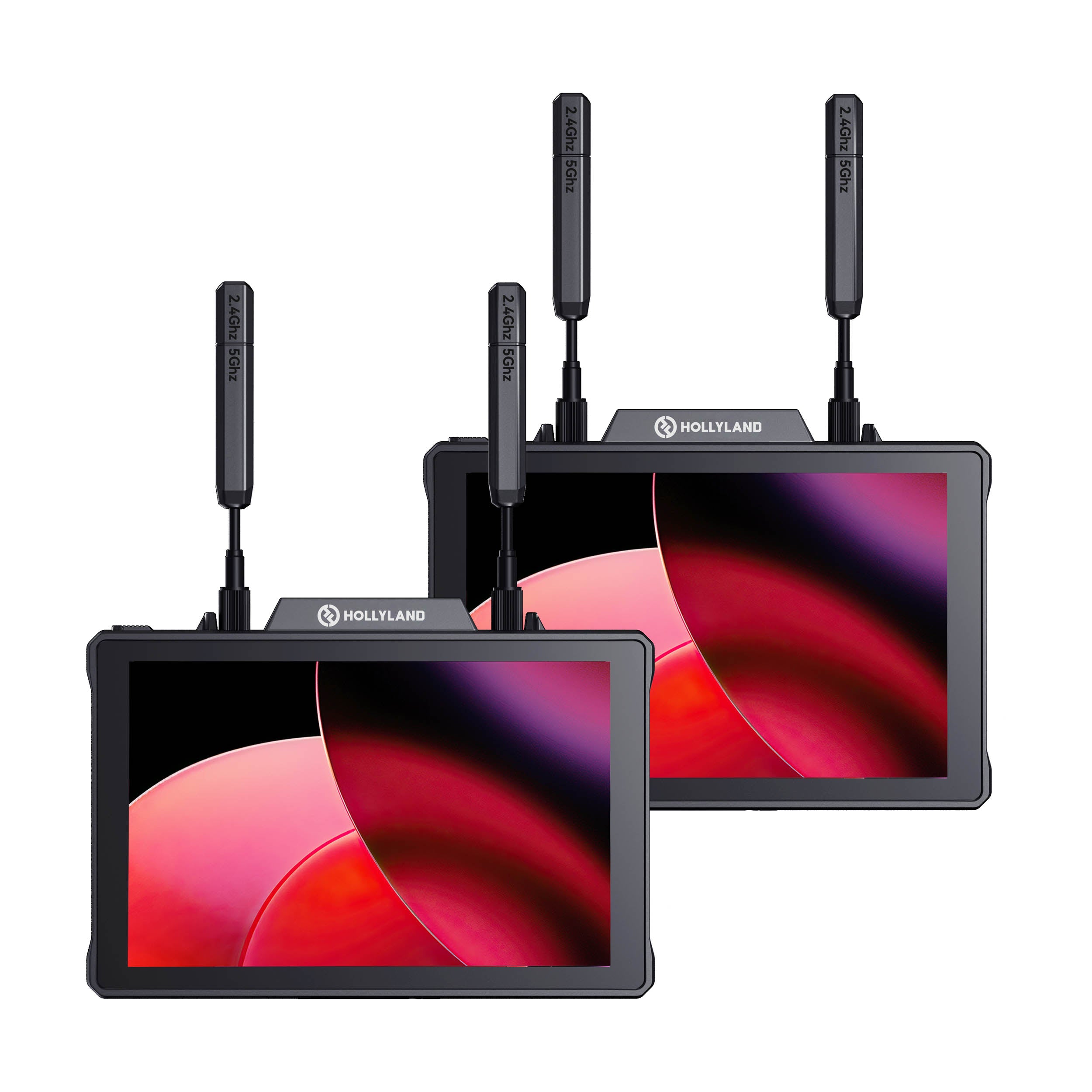 Pyro 7 Dual 7 Wireless On-Camera Video Transceiver Monitor with Built-in Transmitter & Receiver for Filmmaking, Live Streaming, and Professional Videography