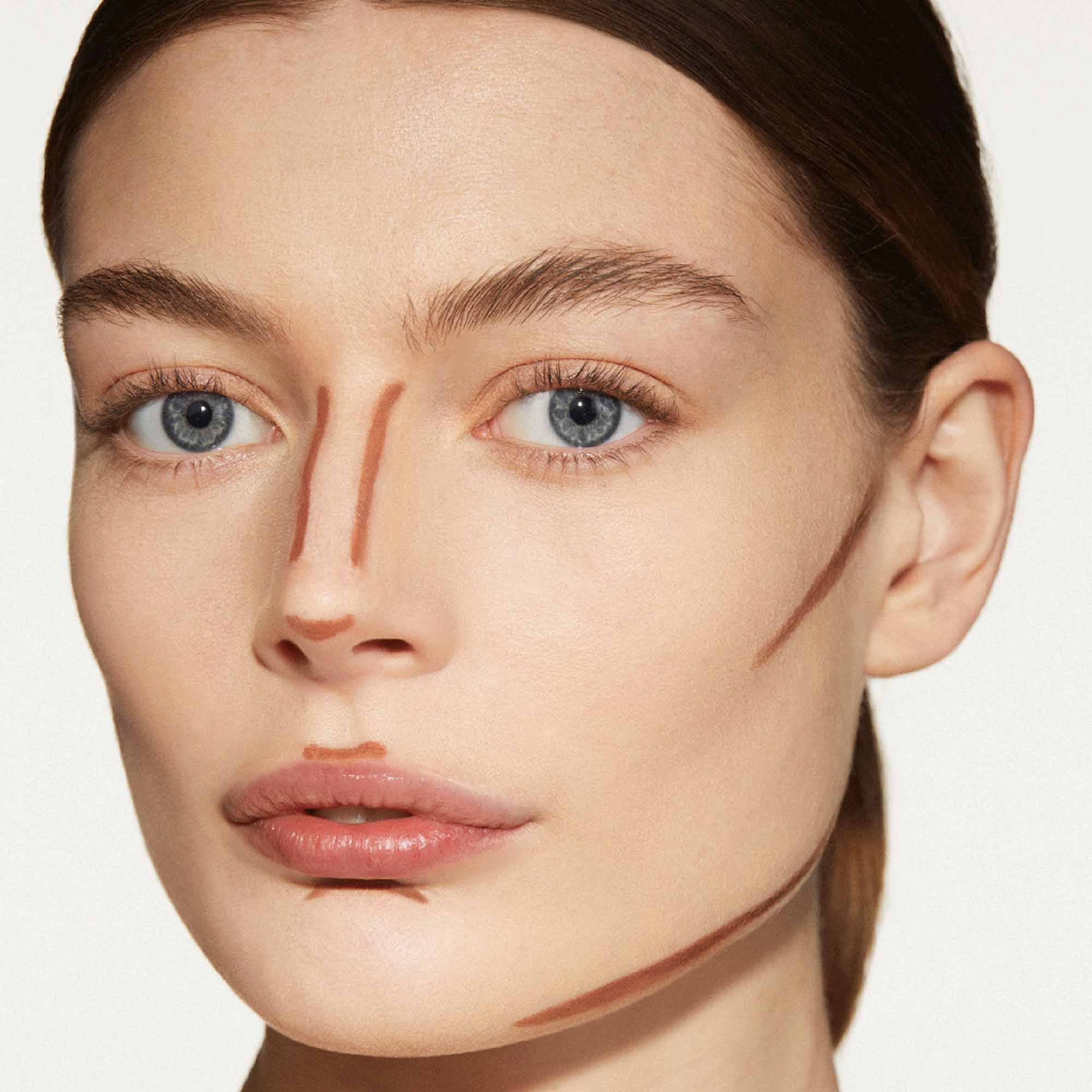 Victoria Beckham Beauty Contour Stylus - Dual-Ended Cream Contour & Highlight Stick for Face Sculpting | Perfect for Everyday Makeup & Professional Looks | Cruelty-Free & Vegan Formula