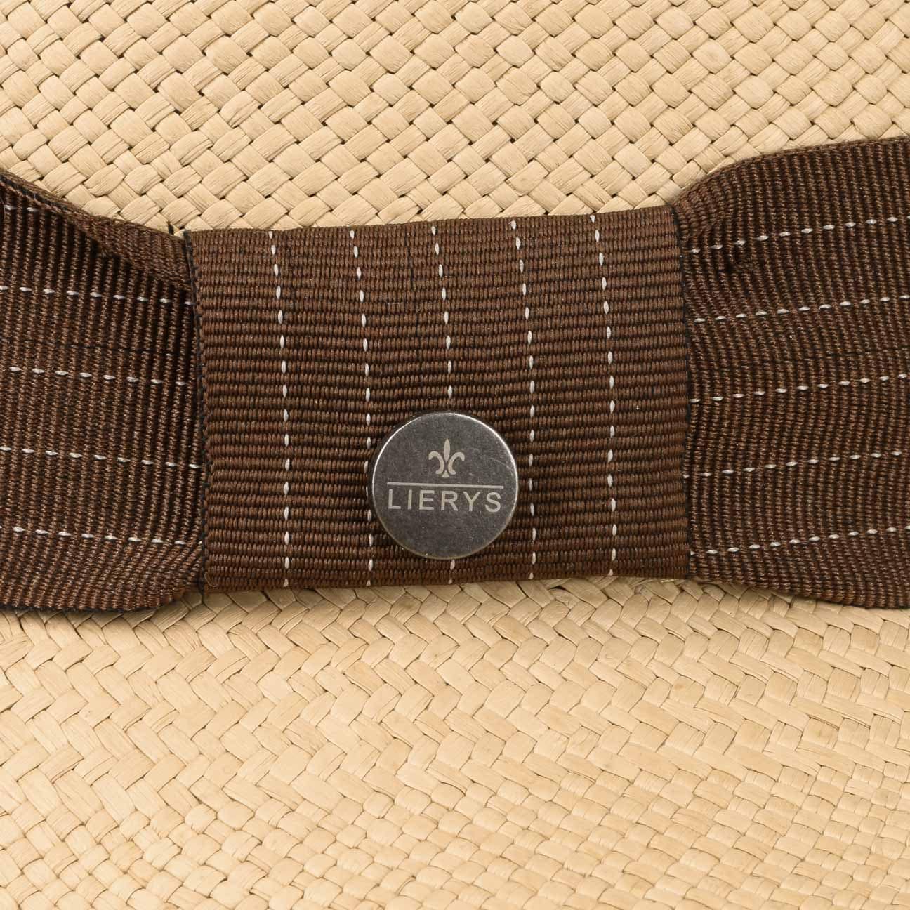 Lierys Brown Rockfall Panama Hat - Lightweight & Breathable Summer Sun Hat for Men & Women - Perfect for Beach, Travel, and Outdoor Activities