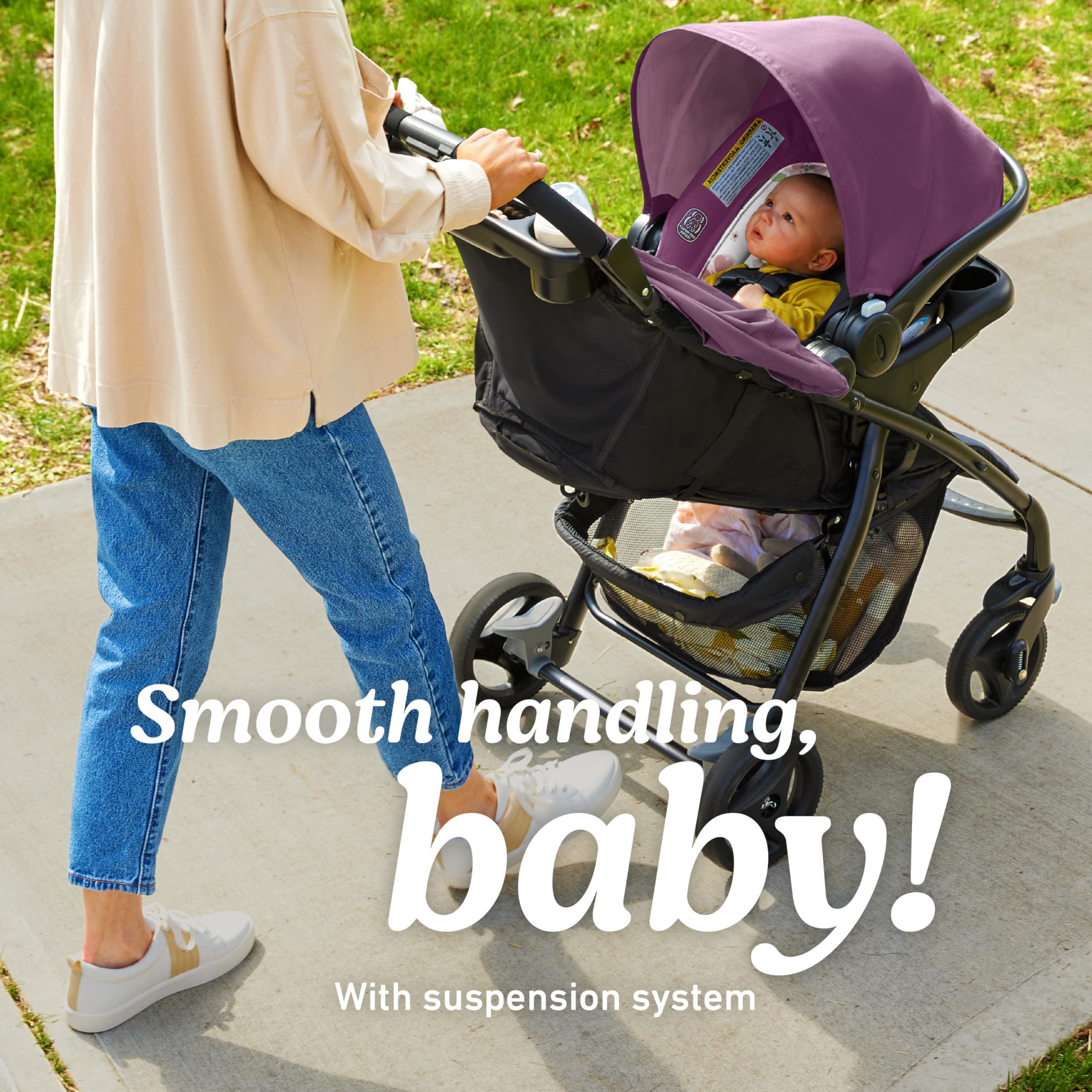 Graco Verb Travel System with Stroller & SnugRide 30 Infant Car Seat - Lightweight Baby Stroller & Car Seat Combo for Newborns | Perfect for Travel, Shopping & Daily Outings