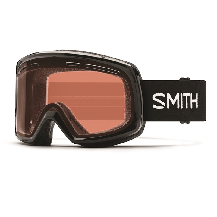 Smith Range Goggle - Black / RC36 - Premium Ski & Snowboard Goggles for Men & Women - UV Protection, Anti-Fog Lens - Ideal for Winter Sports & Outdoor Adventures