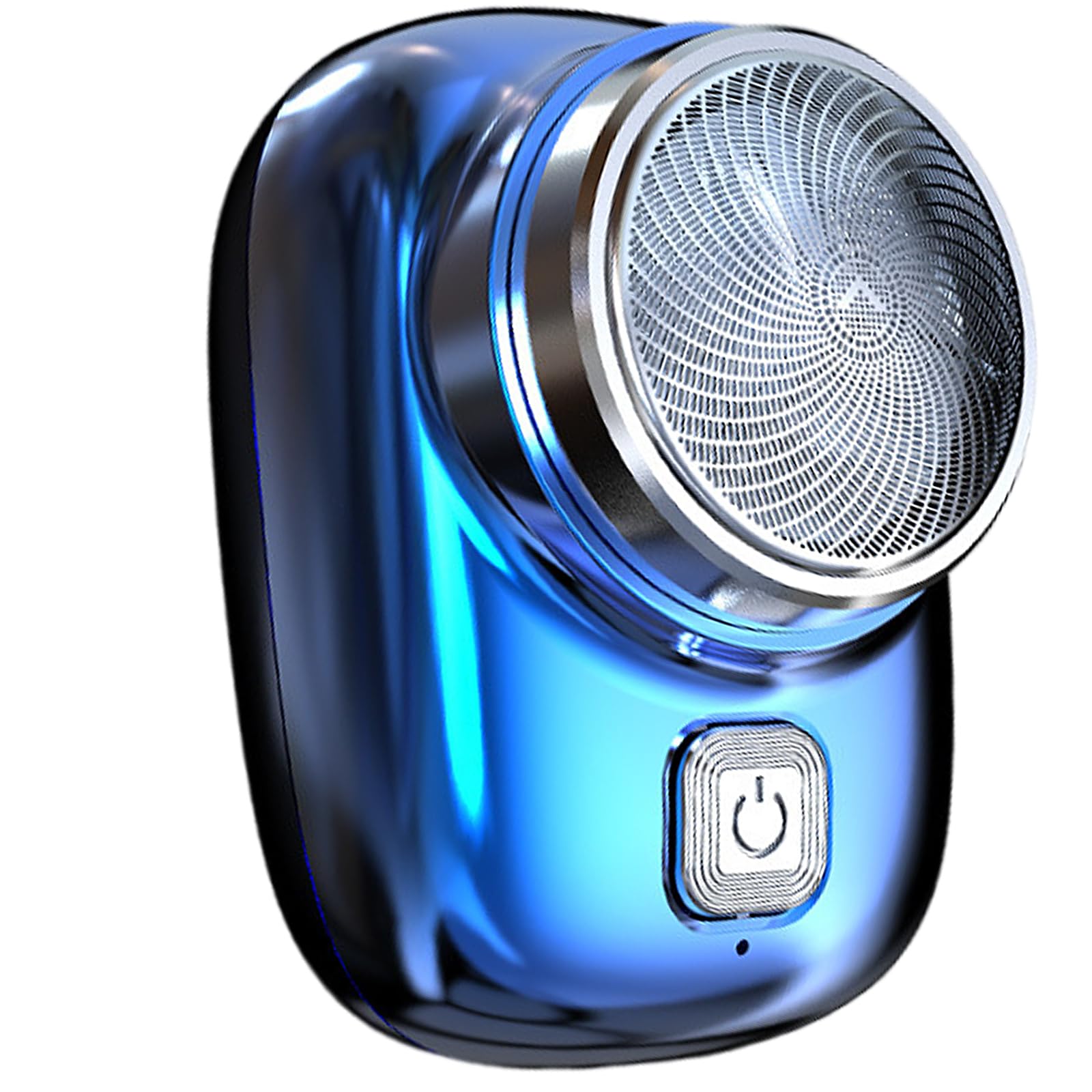 Portable Cordless Electric Shaver for Men - Rechargeable Travel Razor with Waterproof Design & Beard Trimmer - Perfect for Home, Gym, and Business Trips