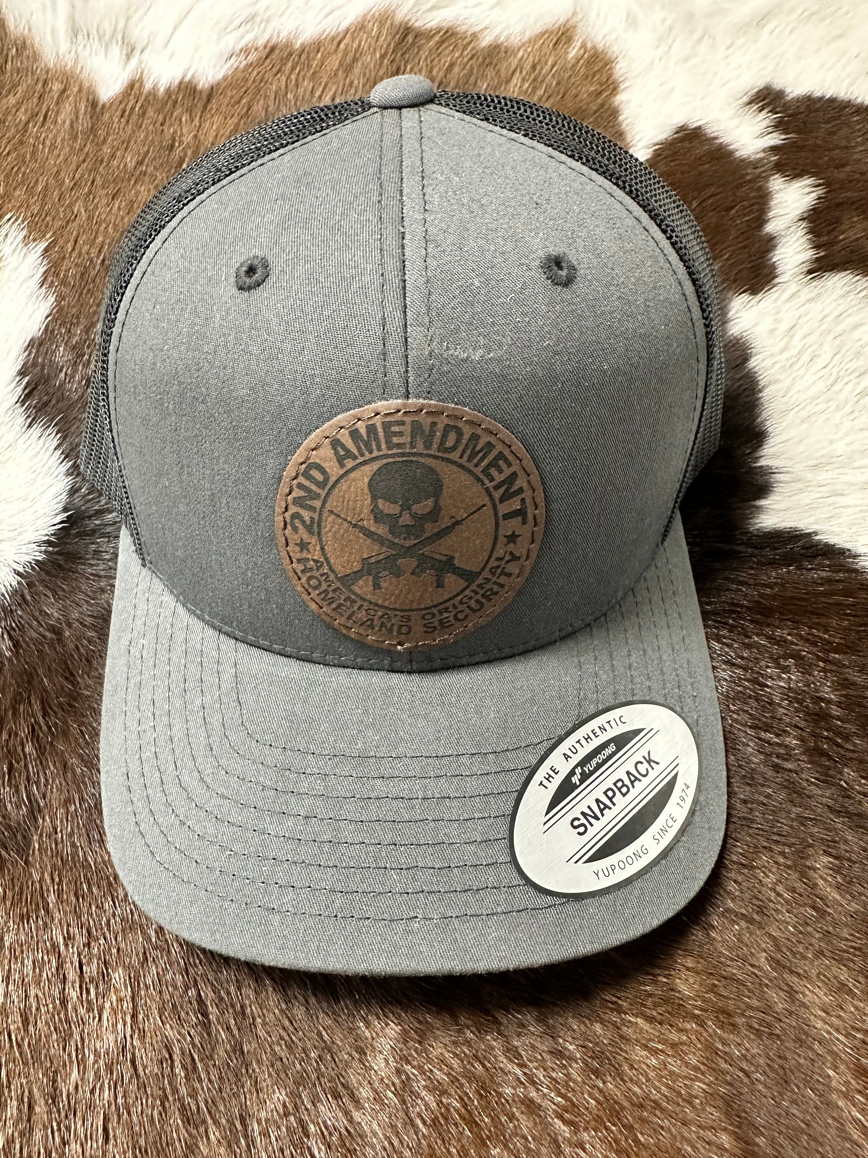 Men's Second Amendment Baseball Cap - Patriotic American Flag Hat for Gun Rights Supporters | Perfect for Outdoor Activities, Hunting, and Political Rallies