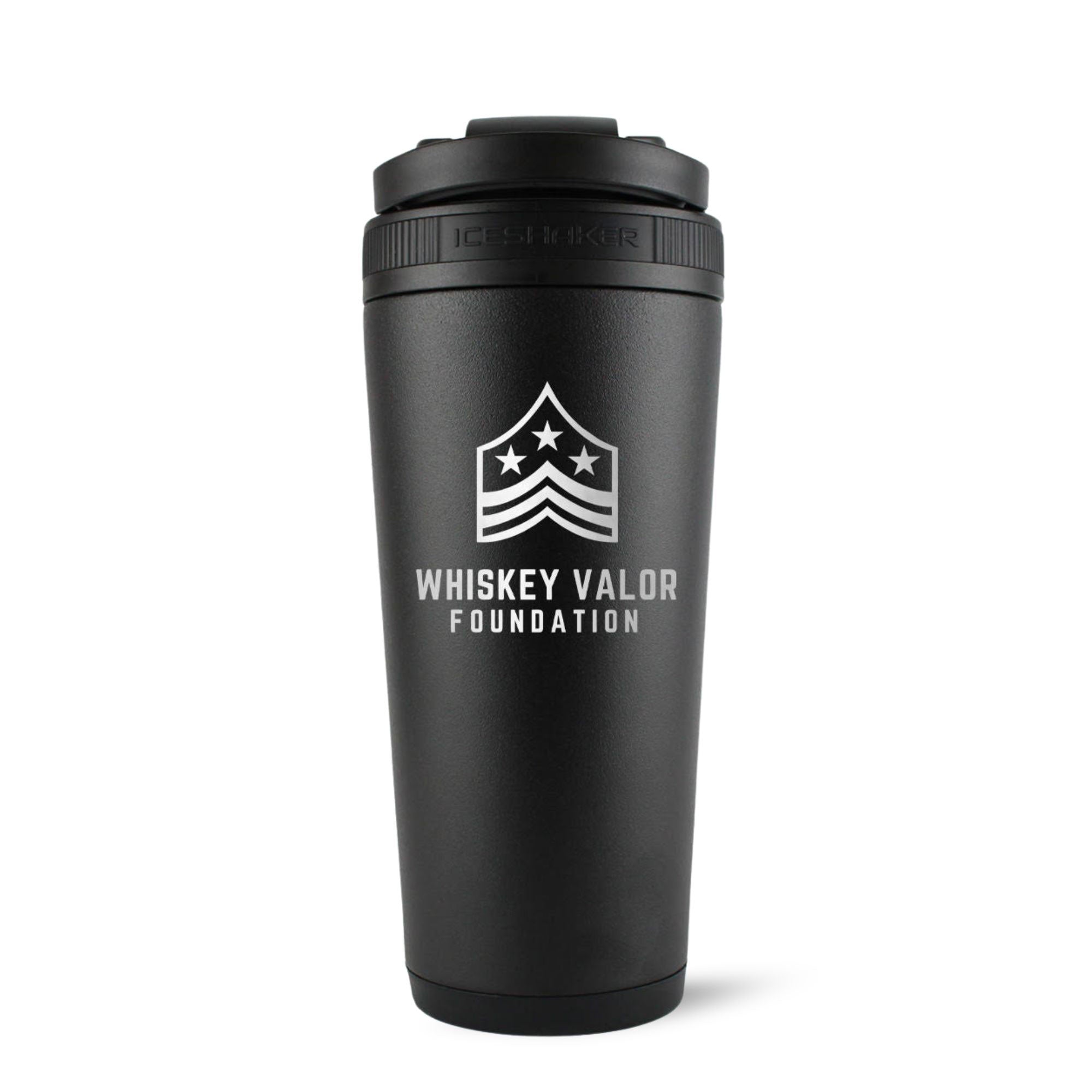 Premium 26oz Whiskey Valor Custom Stainless Steel Cocktail Shaker - Perfect for Mixing Martinis, Margaritas & Cold Brew Coffee at Home or Bar