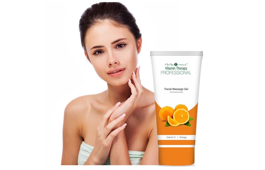 Professional 6-Step Vitamin Therapy Facial Massage Kit with Herbs & Fruit Extracts - 100g Skin Treatment for Glowing Complexion | Perfect for Spa Days, At-Home Self-Care & Professional Skincare Routines