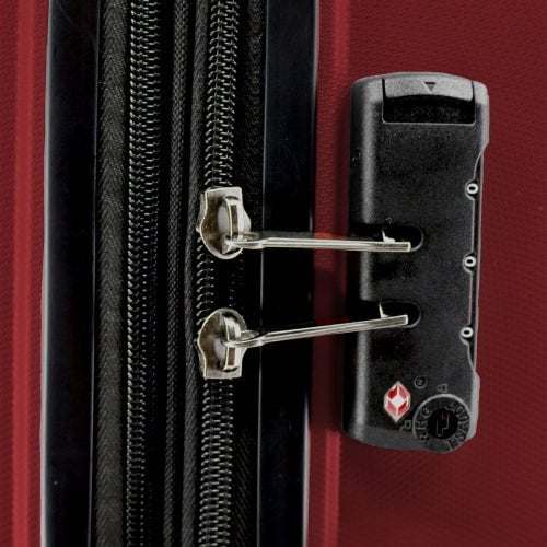 Air Canada Eerie Hardside 3-Piece Luggage Set - Durable Spinner Suitcase for Travel with TSA Lock | Perfect for Family Vacations & Business Trips