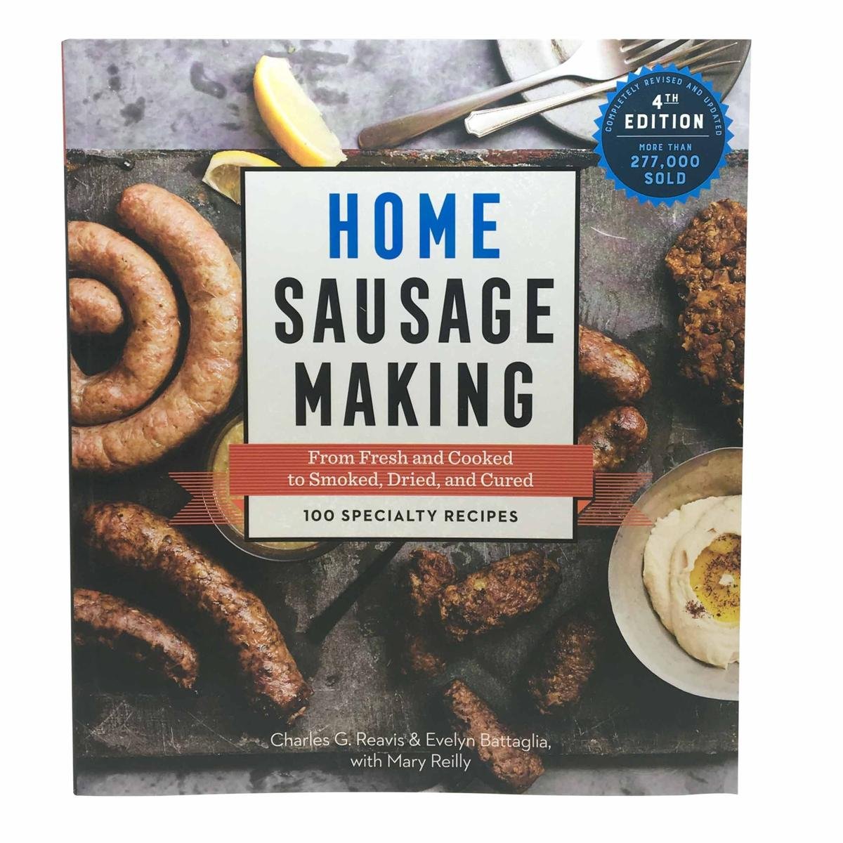Home Sausage Making Kit - DIY Sausage Maker with 100 Recipes & Techniques for Beginners | Perfect for Family Cooking, BBQ Parties & Homemade Delicacies