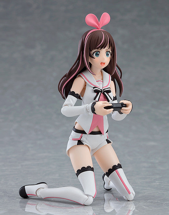 Figma #411 Kizuna Ai A.I. Channel Anime Action Figure - Collectible Virtual YouTuber Model for Display & Cosplay Enthusiasts