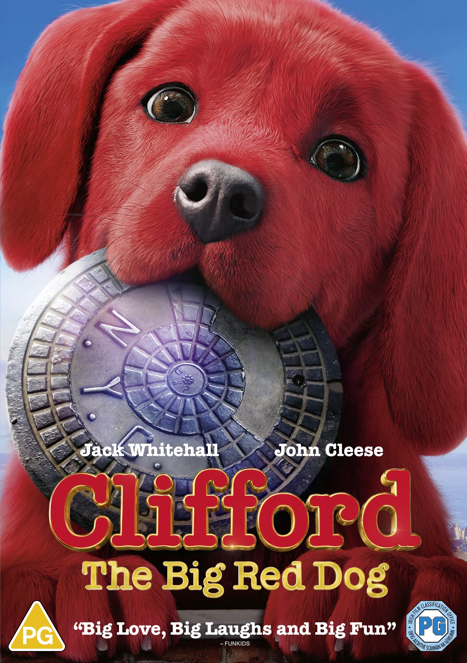 Clifford The Big Red Dog DVD (2021) - Family Friendly Movie for Kids, Perfect for Birthday Gifts & Movie Nights