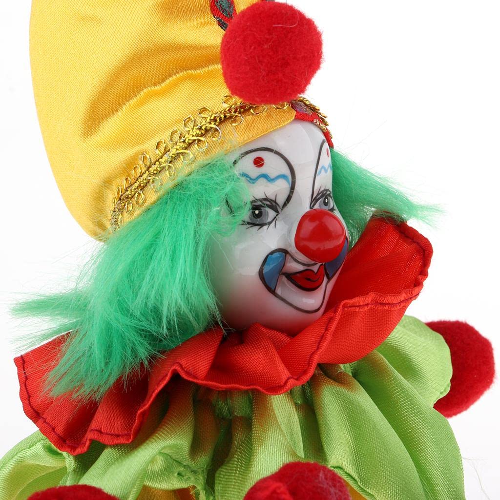Porcelain Clown Doll - Perfect Birthday Gift for Collectors